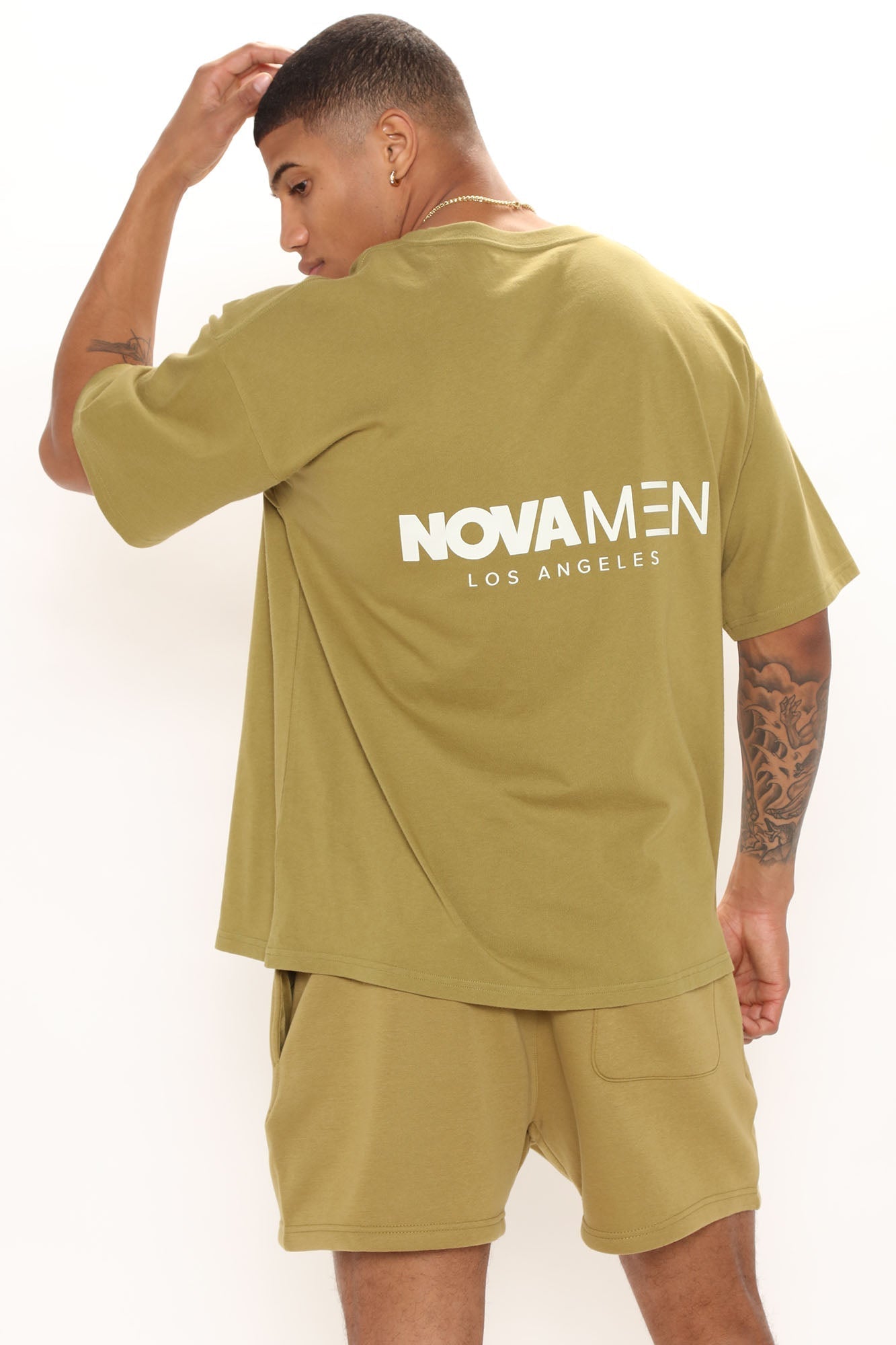 Novamen Short Sleeve Tee - Olive