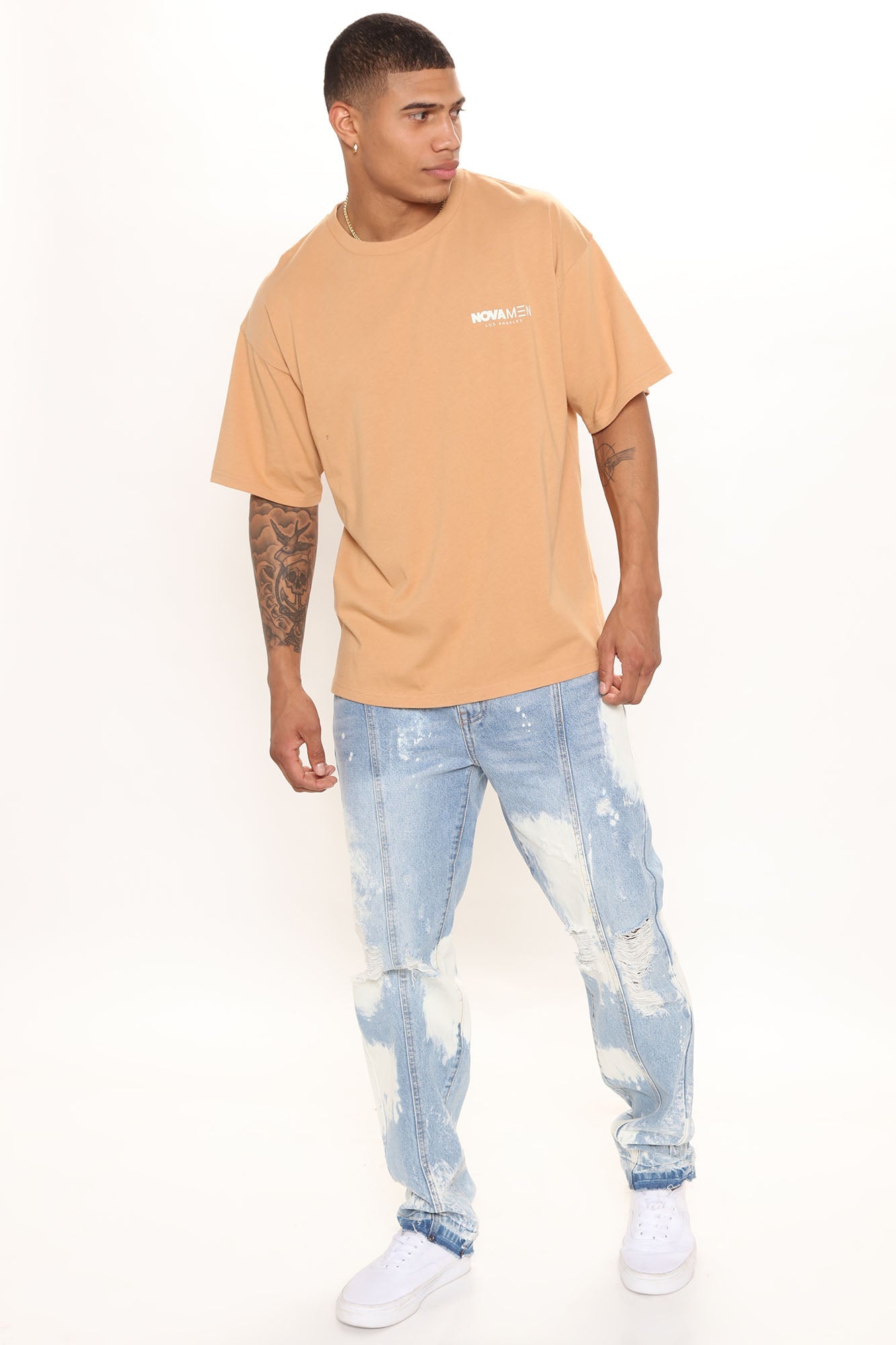 Novamen Short Sleeve Tee - Caffe
