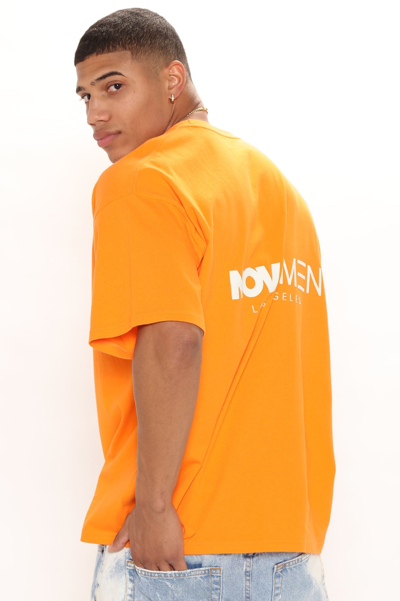 Novamen Short Sleeve Tee - Pumpkin