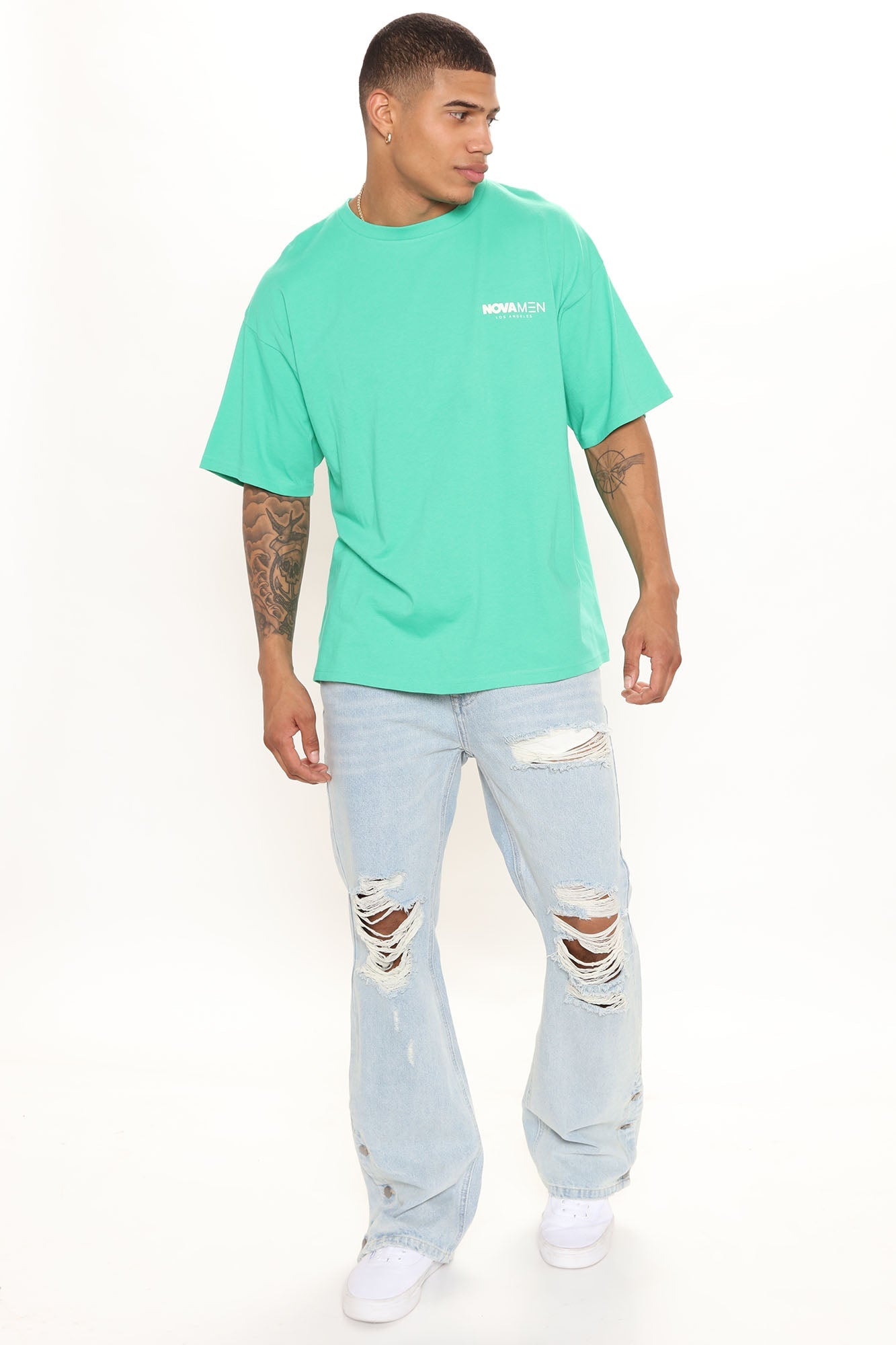 Novamen Short Sleeve Tee - Green