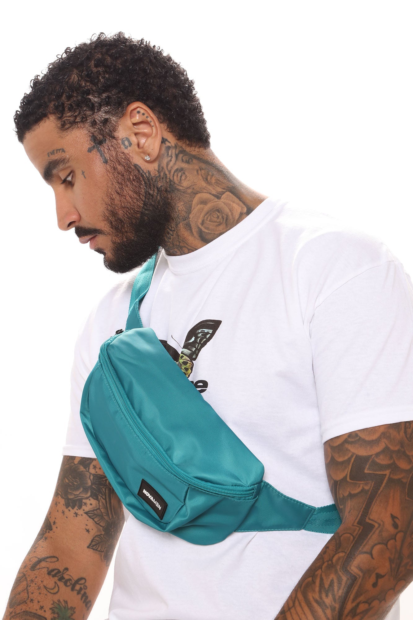 Novamen Sling Crossbody Bag - Teal