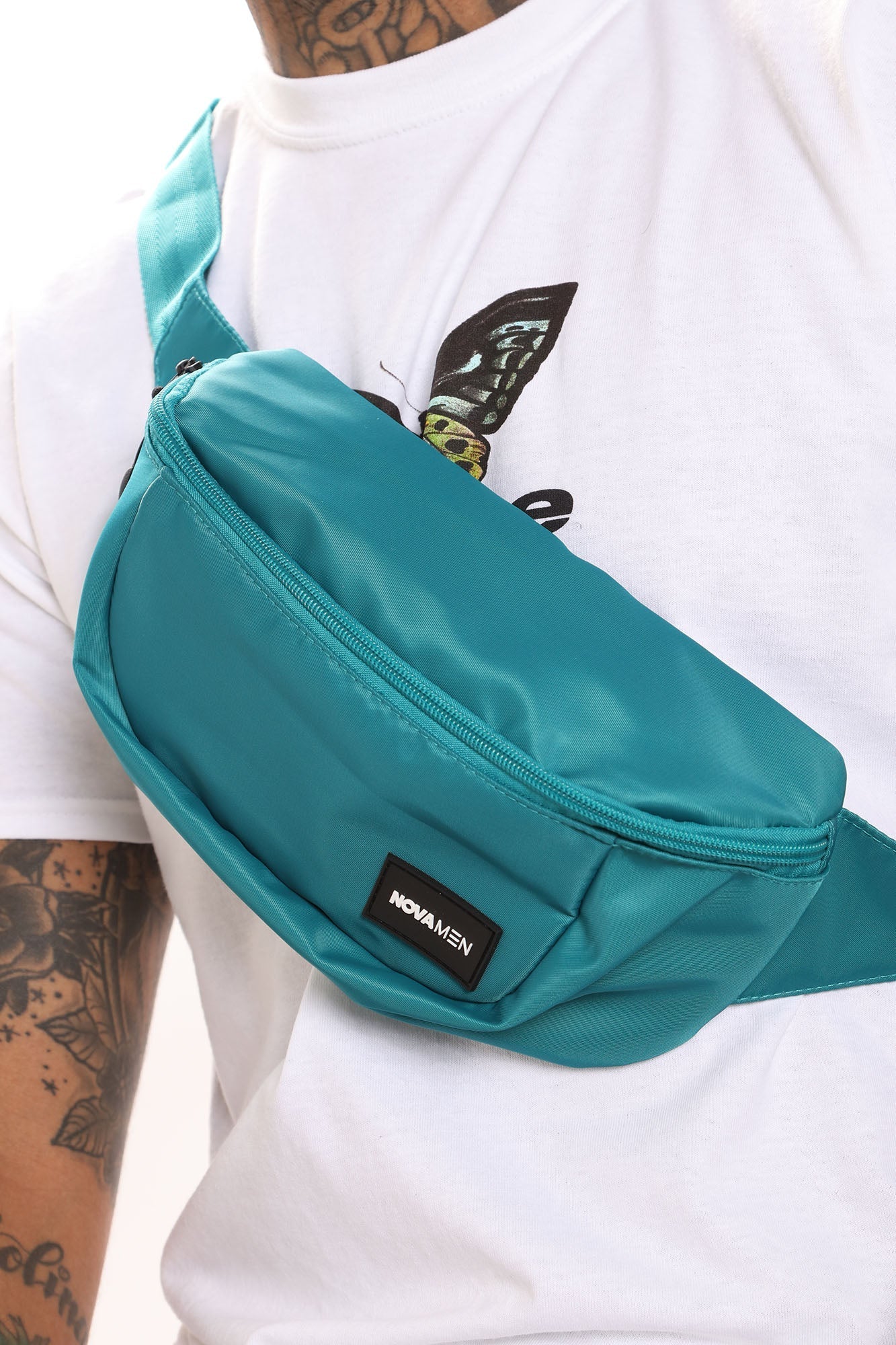 Novamen Sling Crossbody Bag - Teal