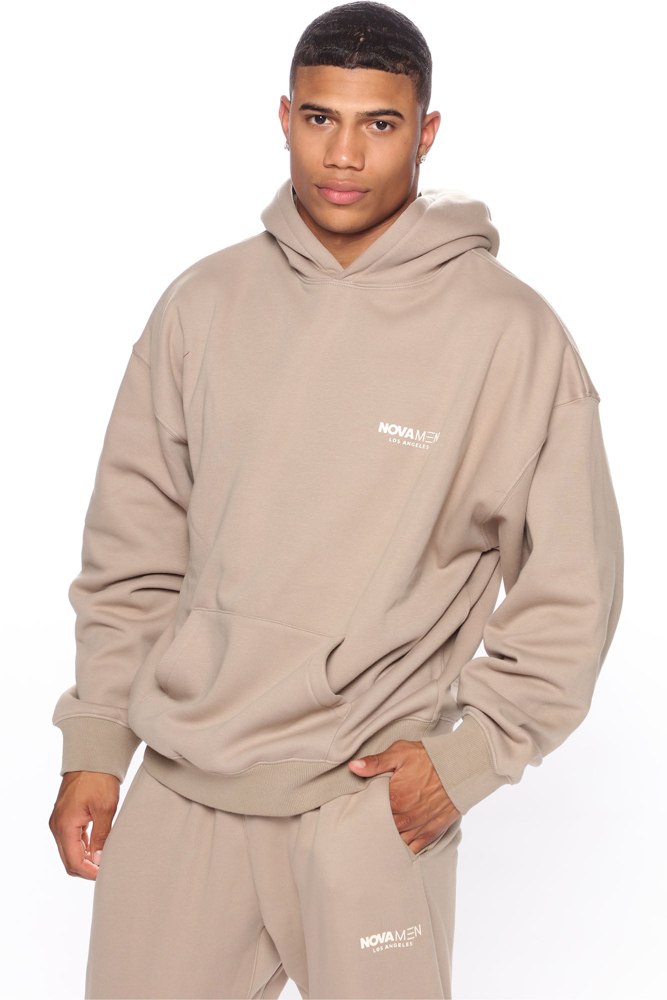 Tyson Everyday Oversized Hoodie - Taupe