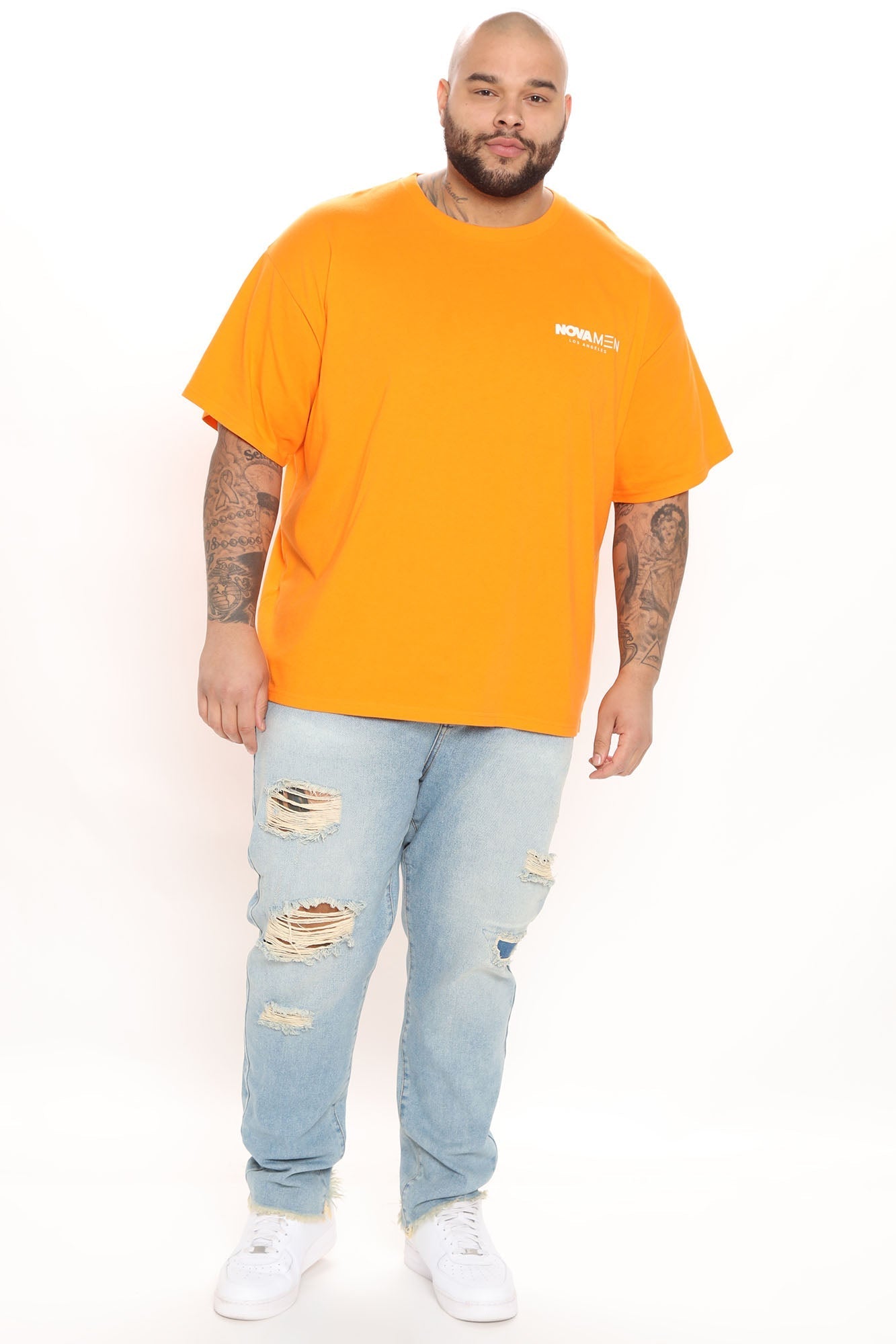Novamen Short Sleeve Tee - Pumpkin