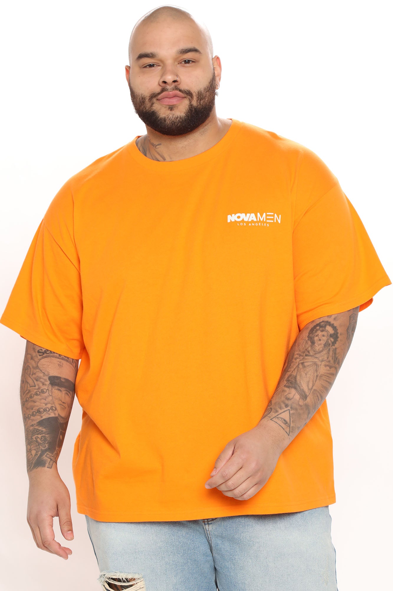 Novamen Short Sleeve Tee - Pumpkin