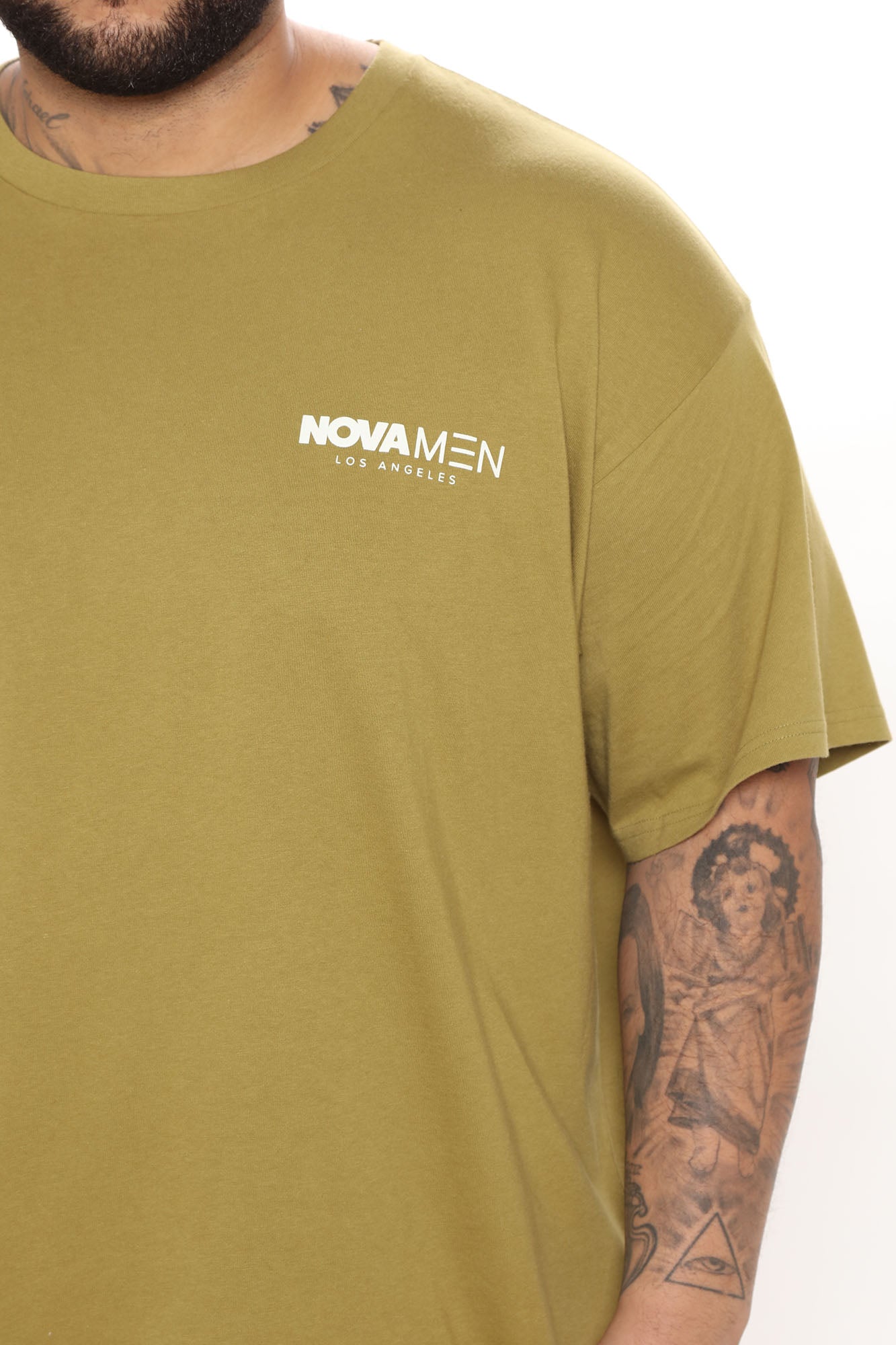 Novamen Short Sleeve Tee - Olive