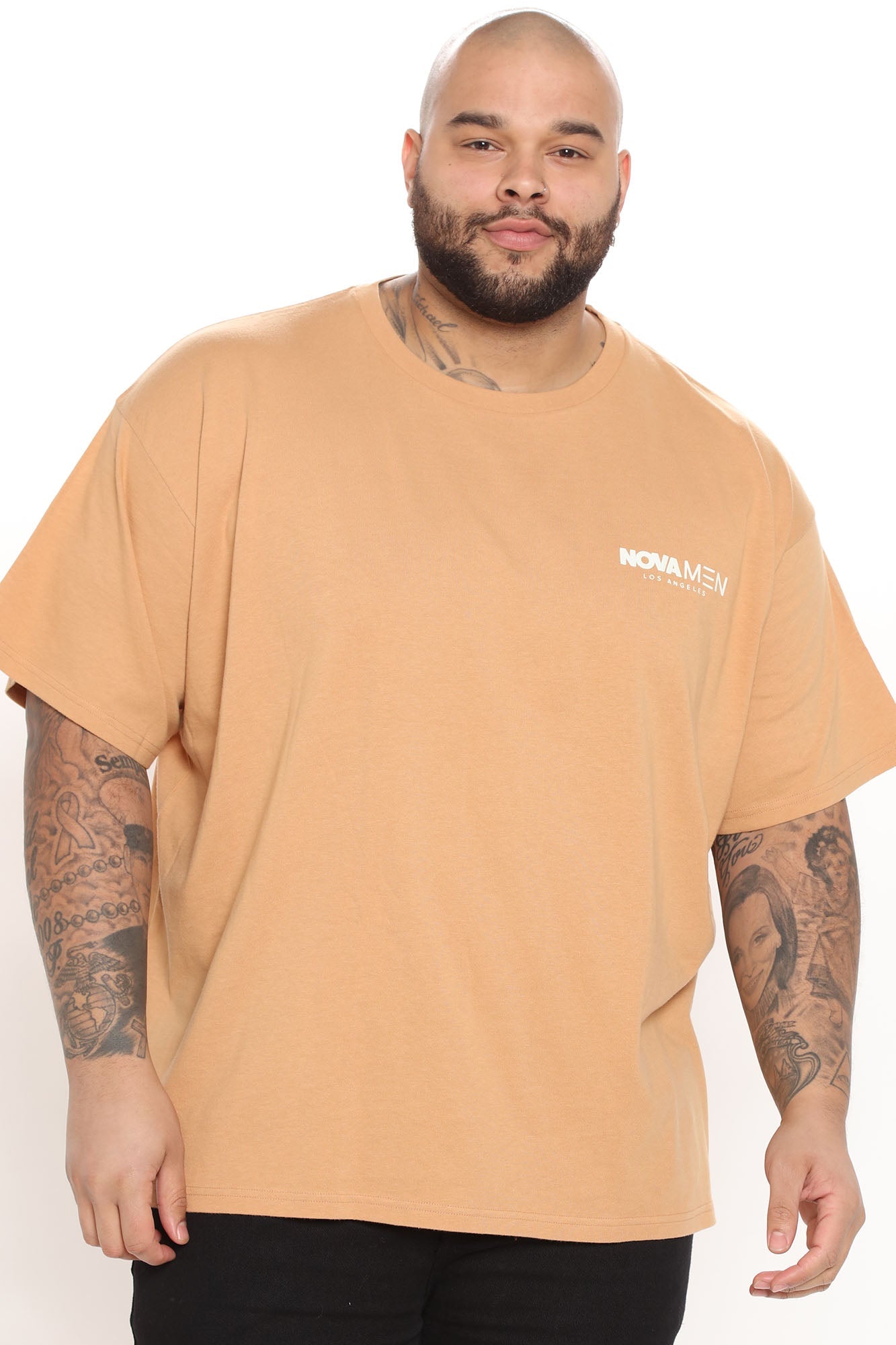Novamen Short Sleeve Tee - Caffe