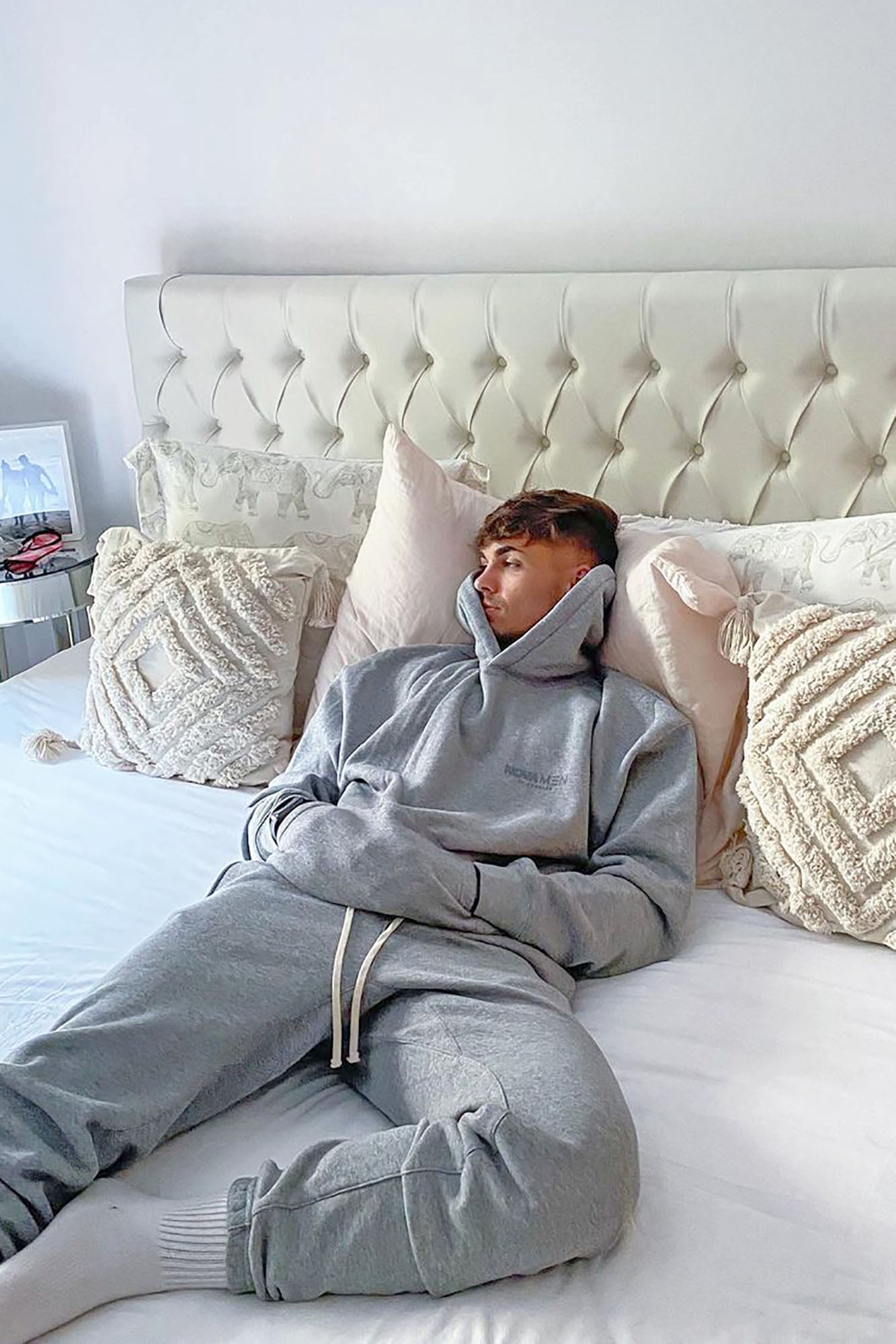 Tyson Everyday Oversized Hoodie - Heather Grey