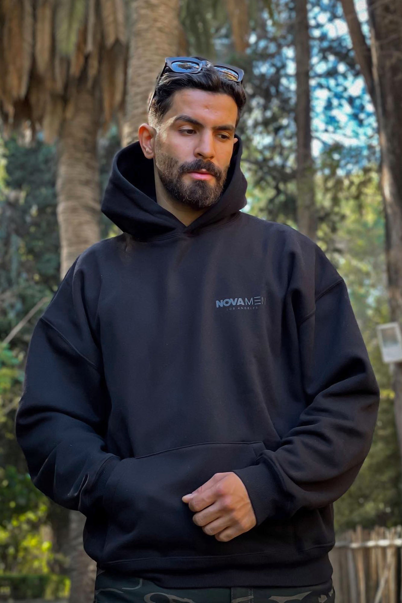Tyson Everyday Oversized Hoodie - Black