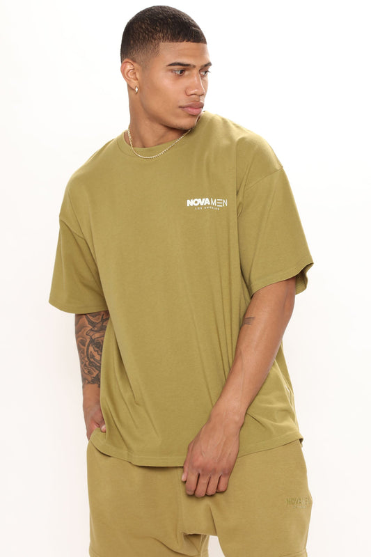 Novamen Short Sleeve Tee - Olive