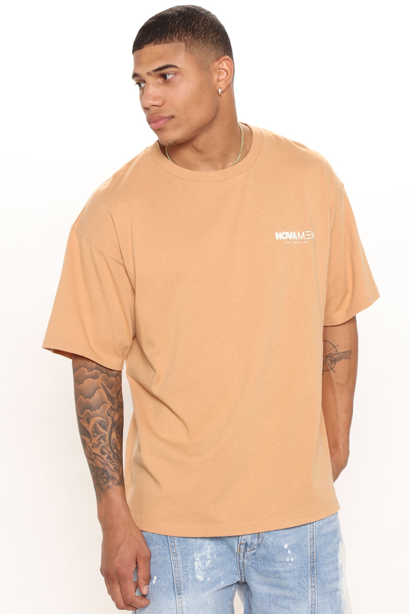Novamen Short Sleeve Tee - Caffe