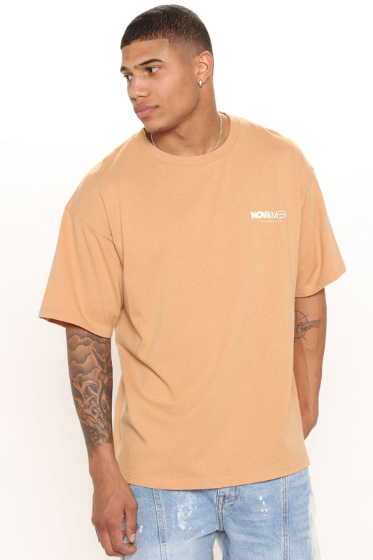 Novamen Short Sleeve Tee - Caffe