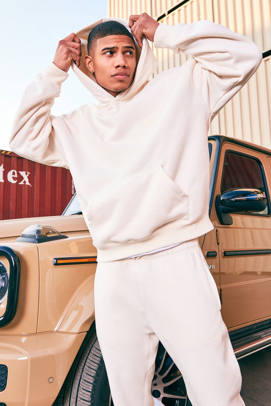 Tyson Everyday Oversized Hoodie - Off White