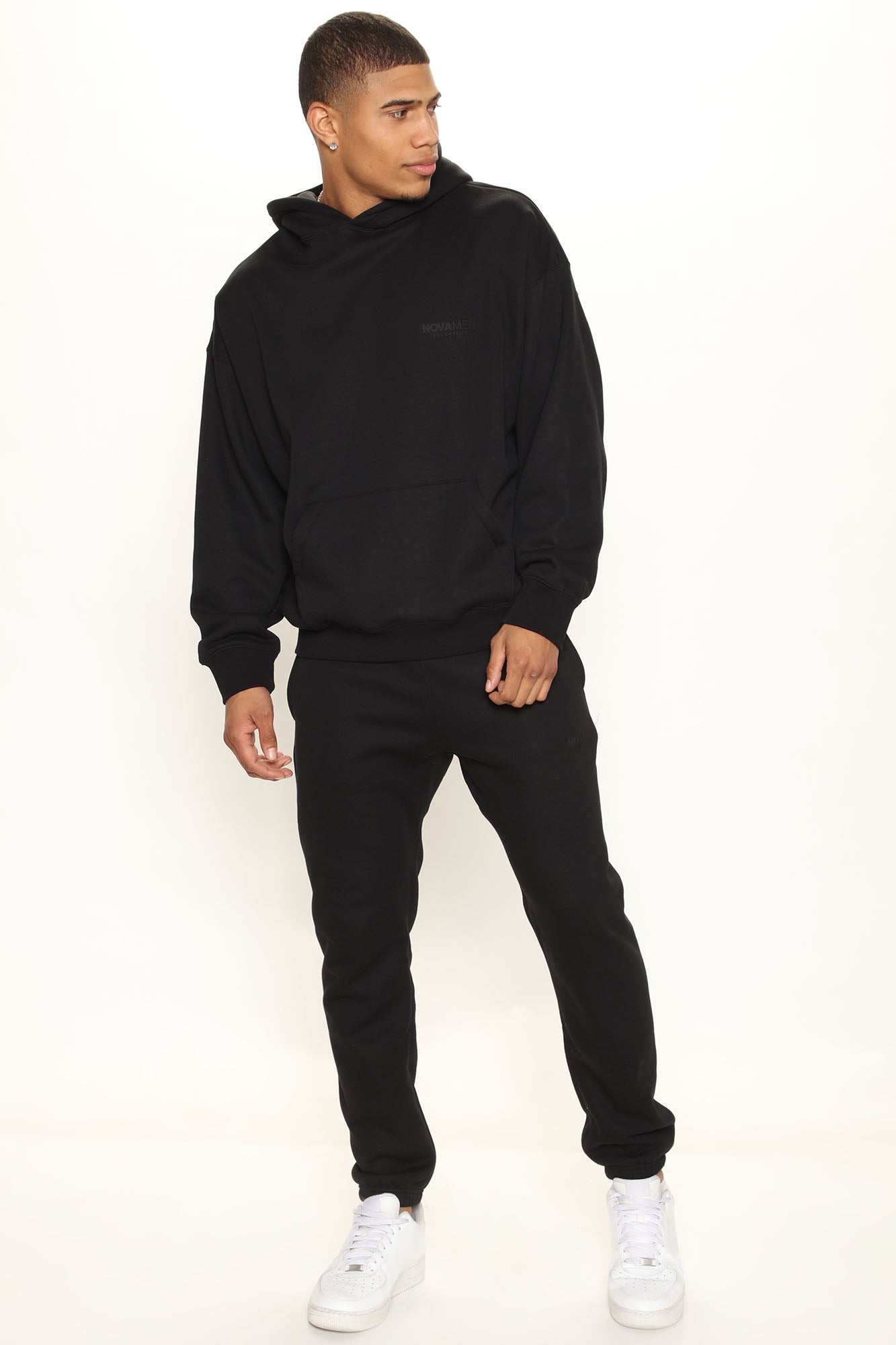 Tyson Everyday Oversized Hoodie - Black