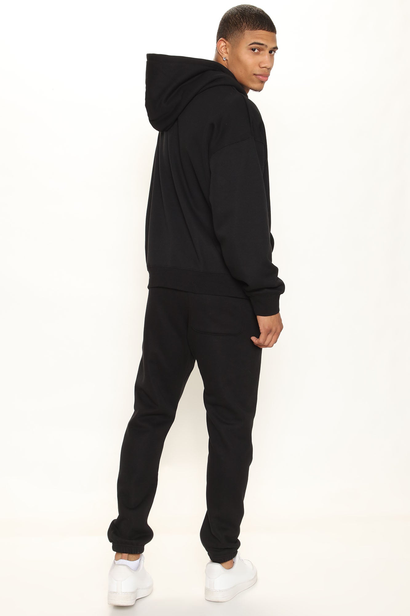 Tyson Everyday Oversized Hoodie - Black