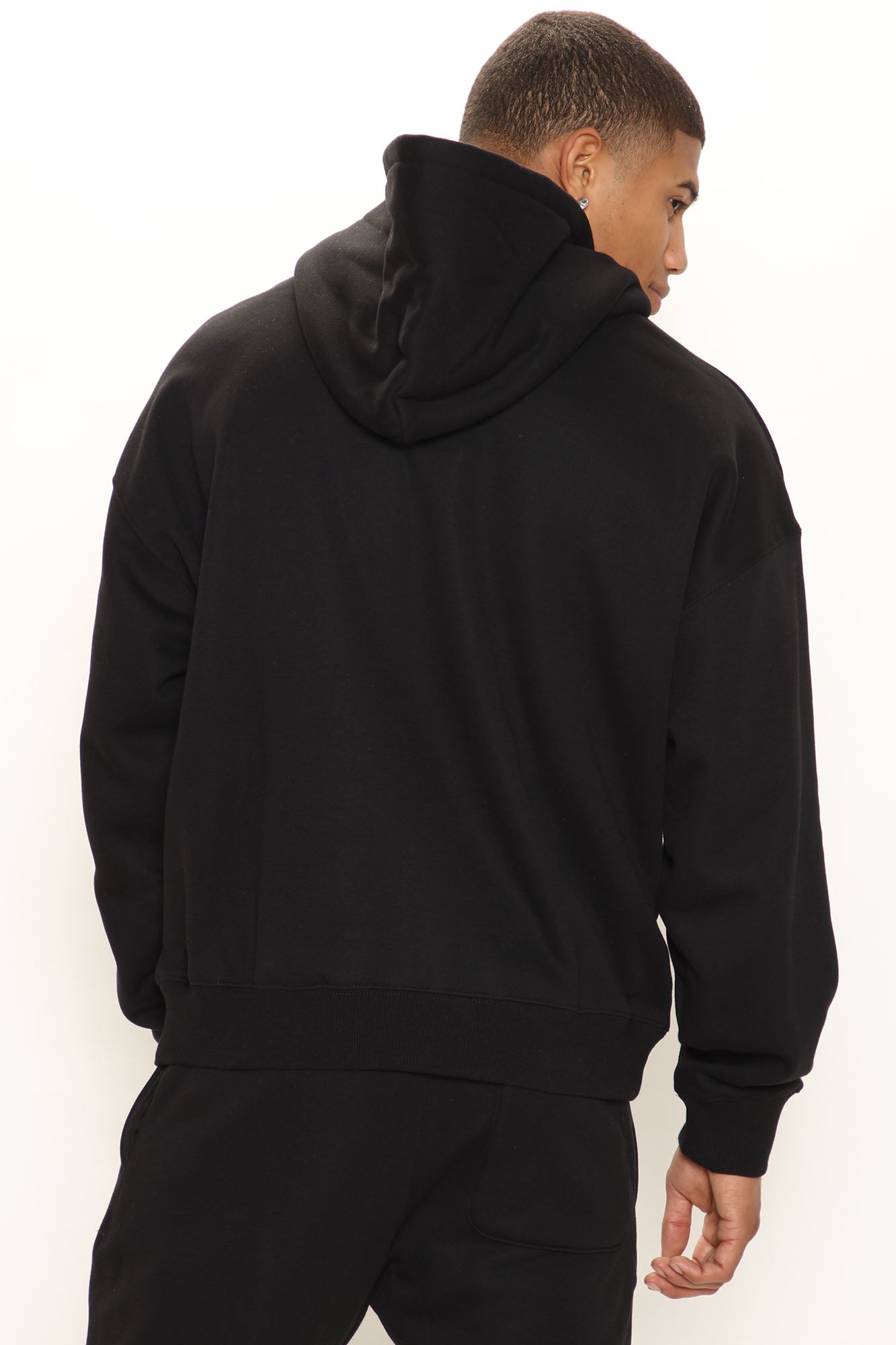 Tyson Everyday Oversized Hoodie - Black