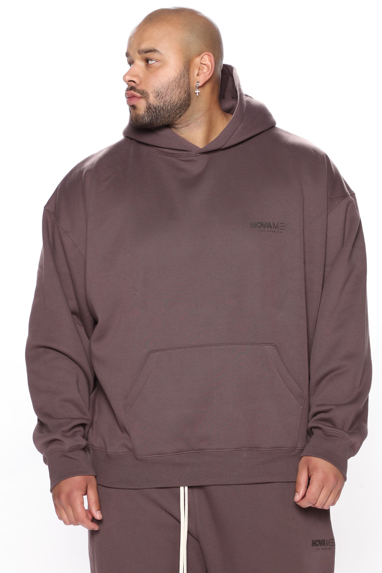 Tyson Everyday Oversized Hoodie - Brown
