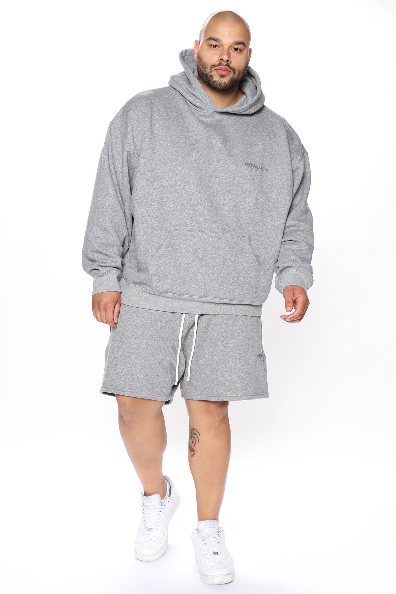 Tyson Everyday Oversized Hoodie - Heather Grey