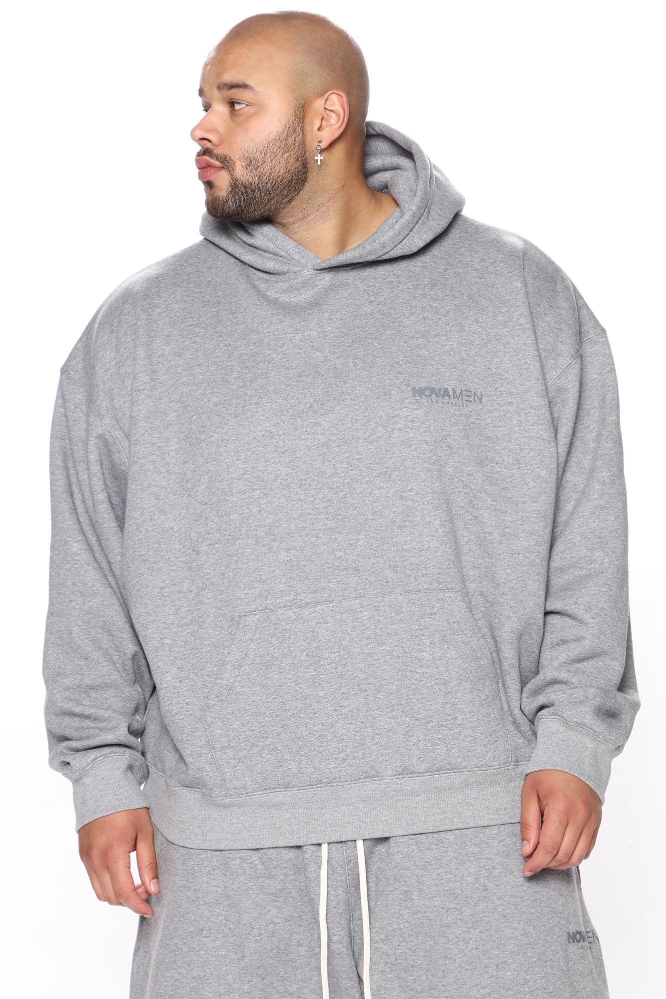 Tyson Everyday Oversized Hoodie - Heather Grey