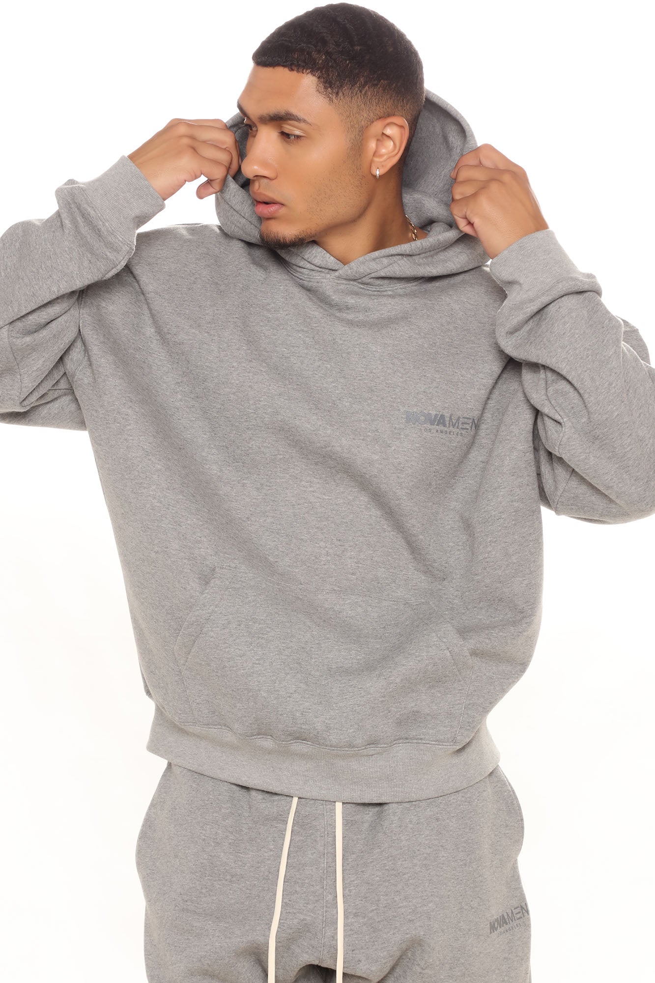 Tyson Everyday Oversized Hoodie - Heather Grey