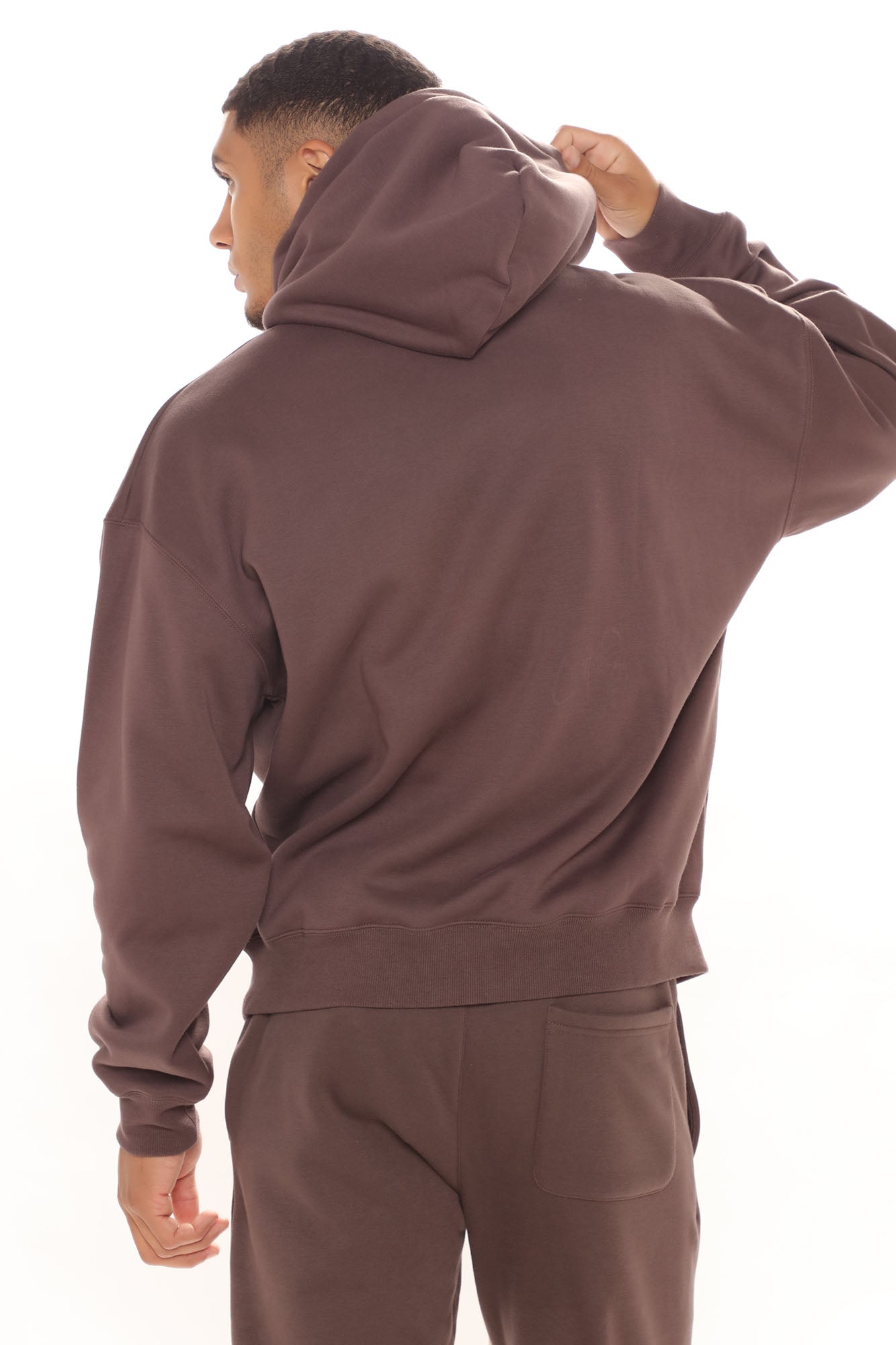 Tyson Everyday Oversized Hoodie - Brown