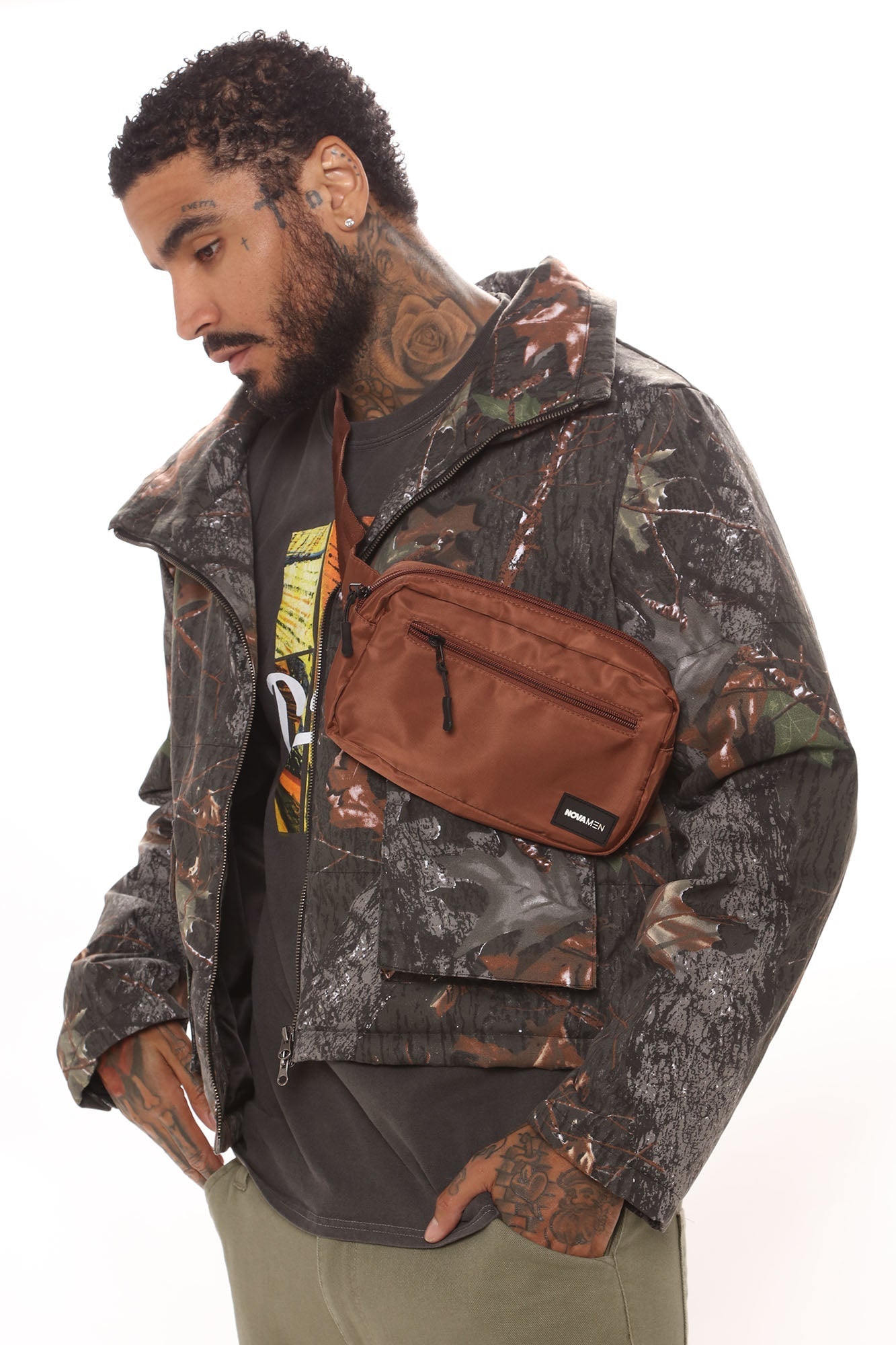 Novamen Waist Bag - Brown