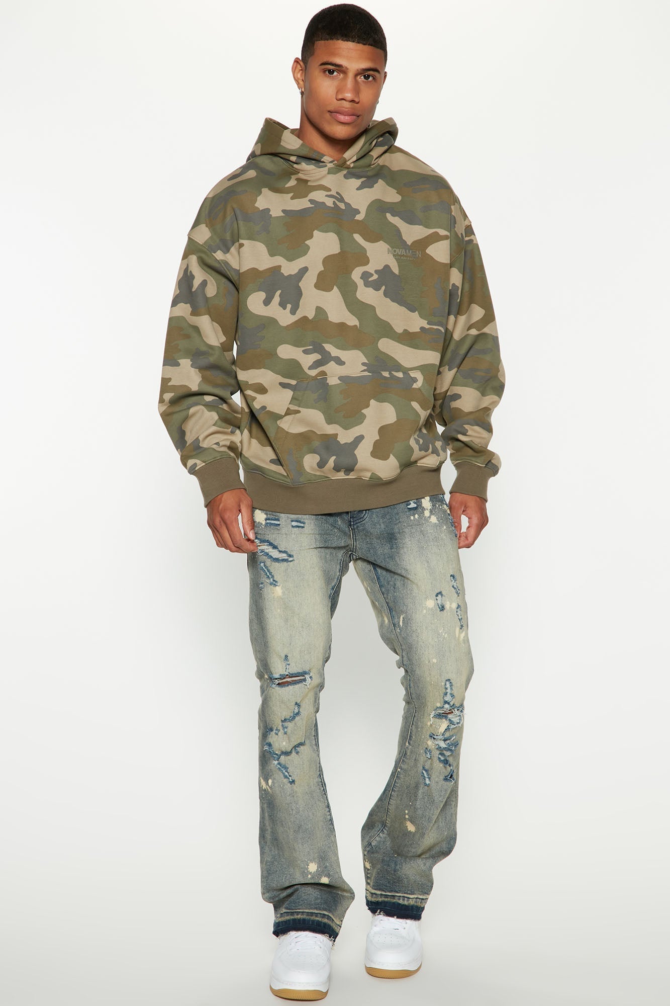 Tyson Everyday Oversized Hoodie - Camouflage