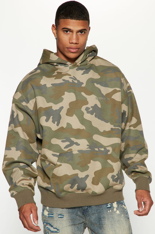 Tyson Everyday Oversized Hoodie - Camouflage