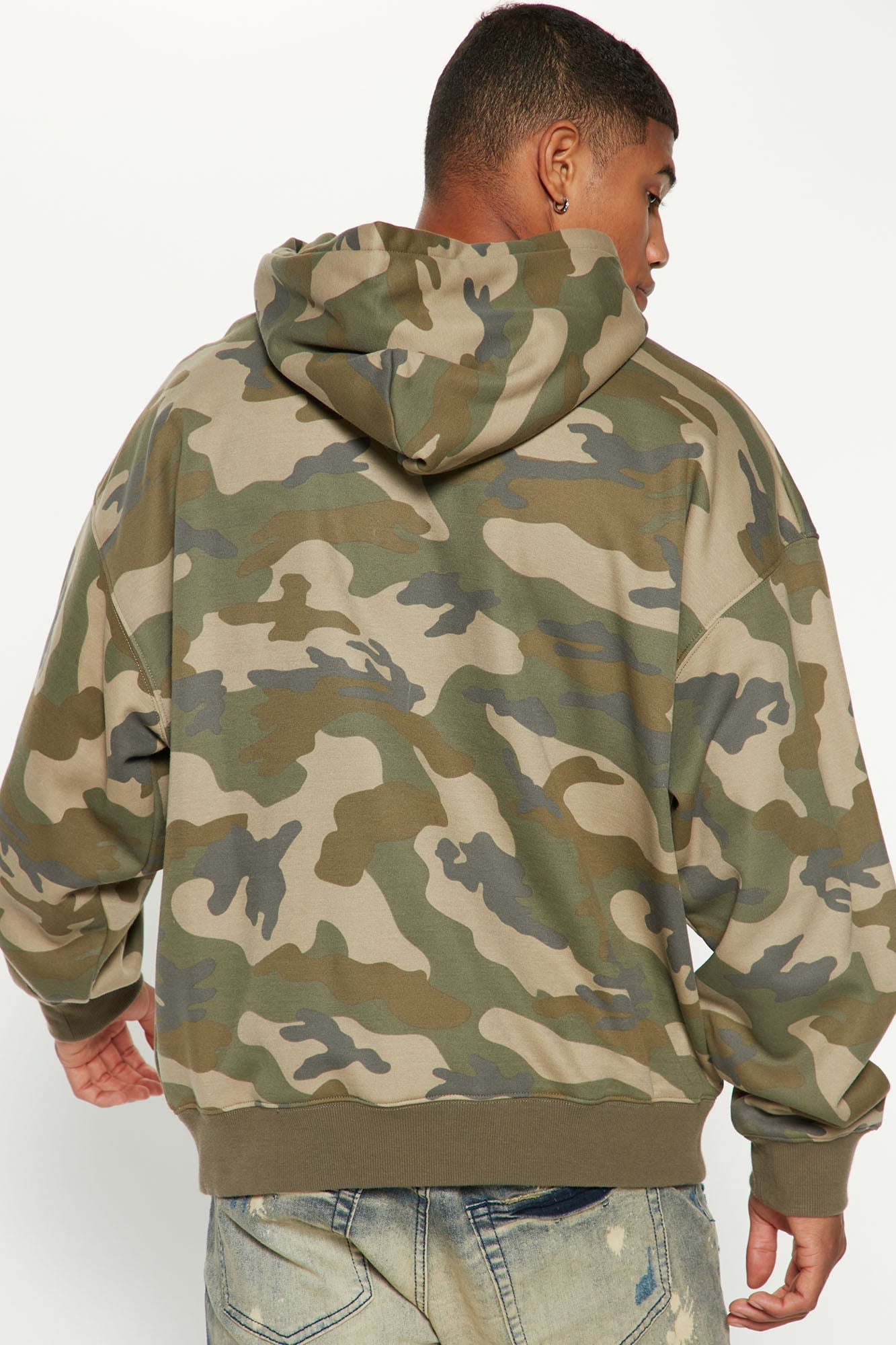 Tyson Everyday Oversized Hoodie - Camouflage