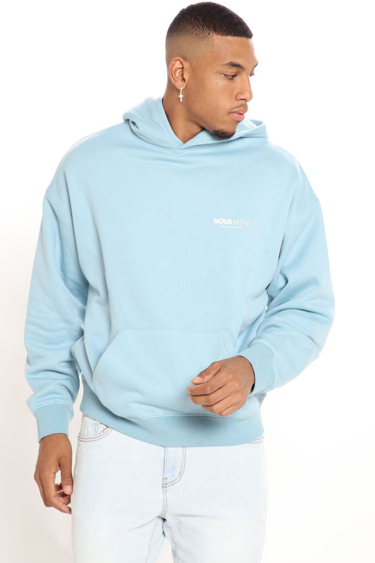 Tyson Everyday Oversized Hoodie - Light Blue