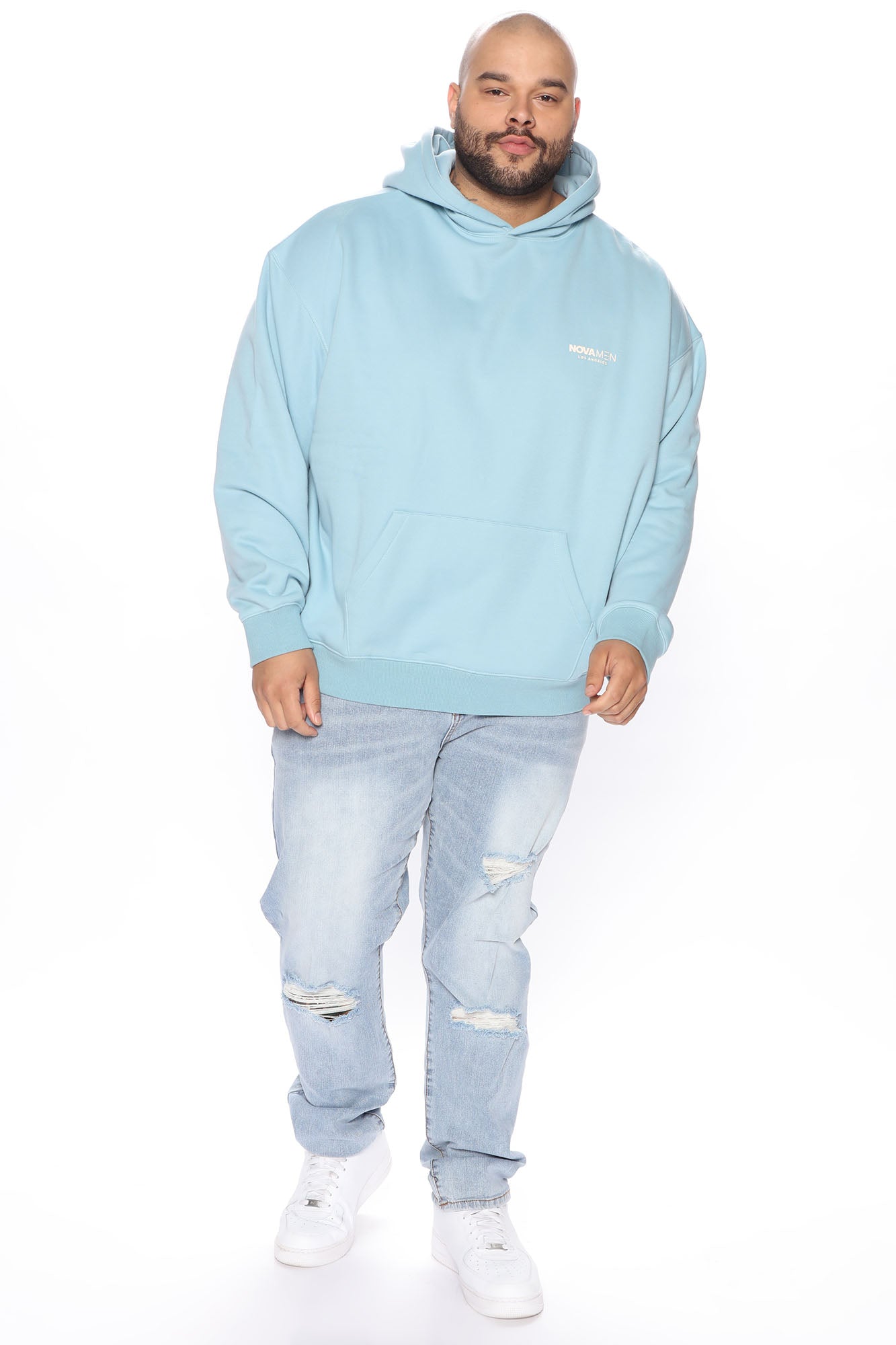 Tyson Everyday Oversized Hoodie - Light Blue