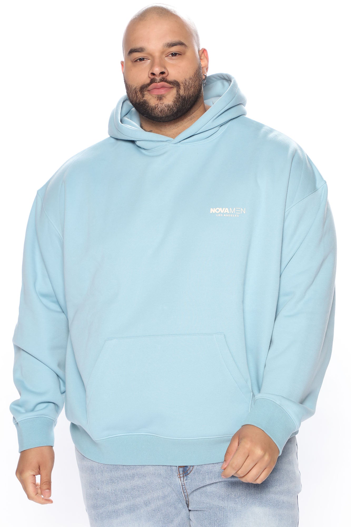Tyson Everyday Oversized Hoodie - Light Blue