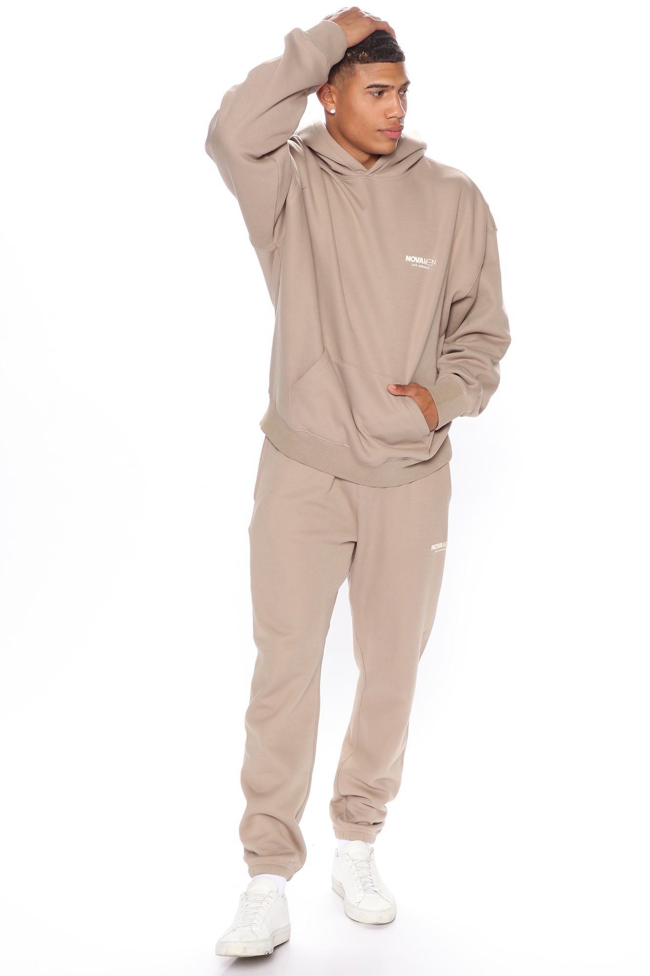 Tyson Everyday Oversized Hoodie - Taupe