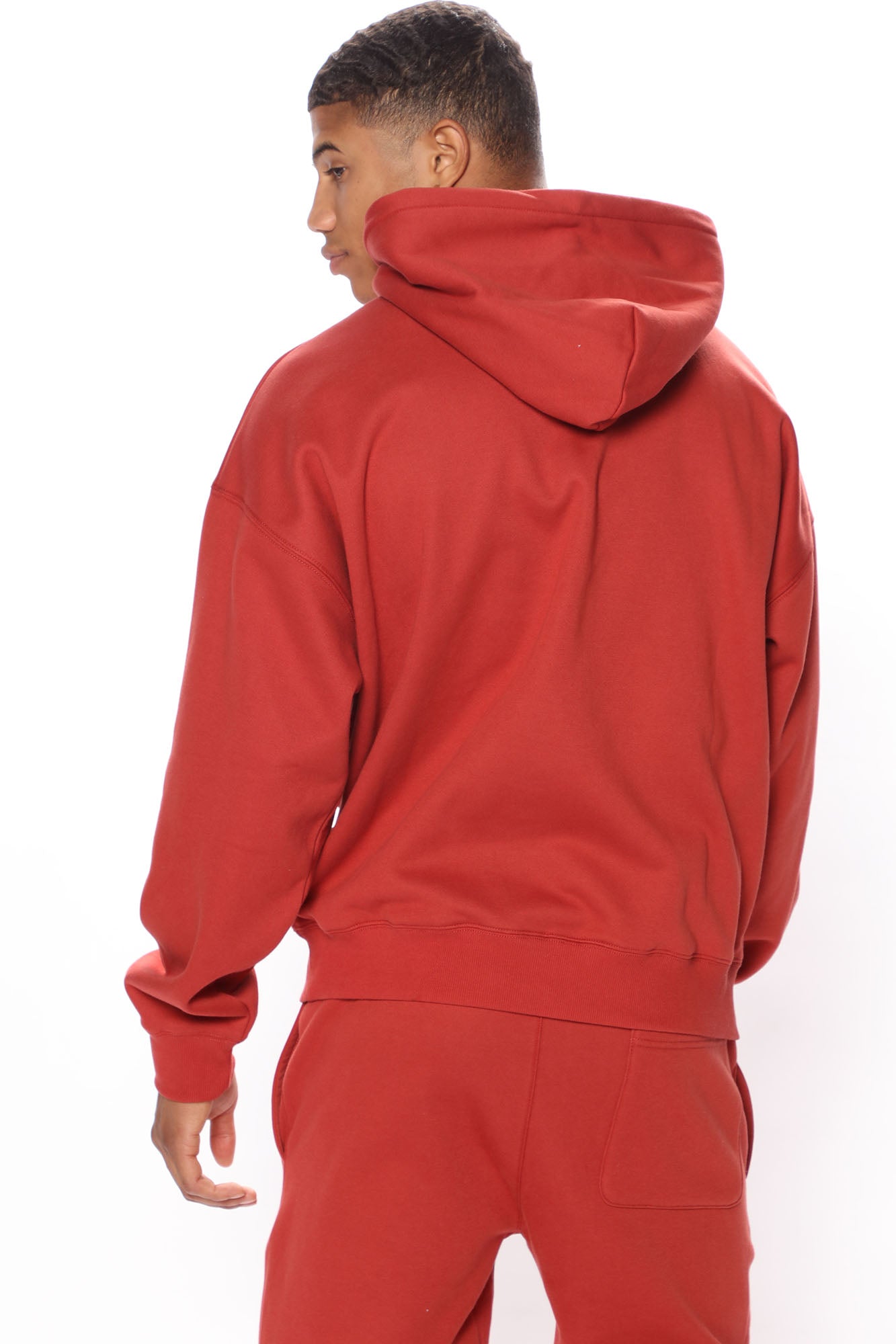 Tyson Everyday Oversized Hoodie - Burgundy