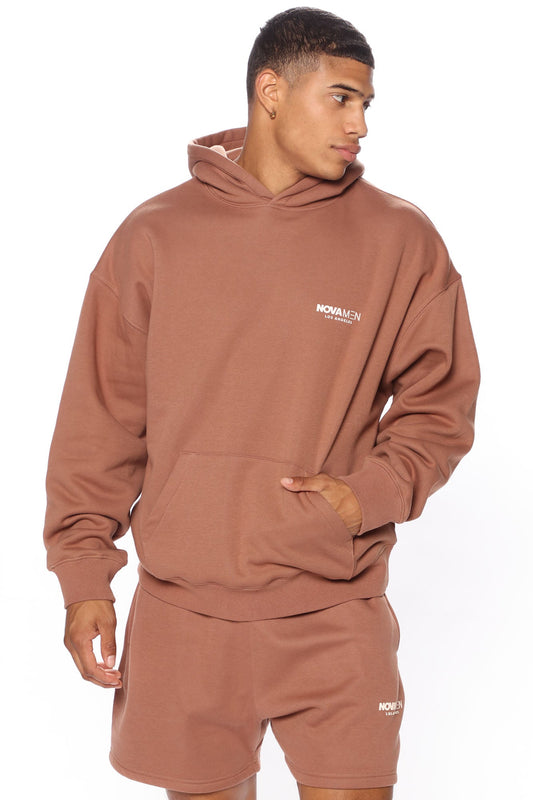 Tyson Everyday Oversized Hoodie - Chocolate