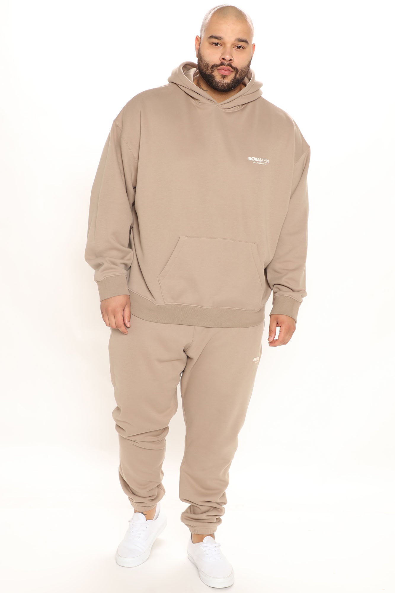 Tyson Everyday Oversized Hoodie - Taupe