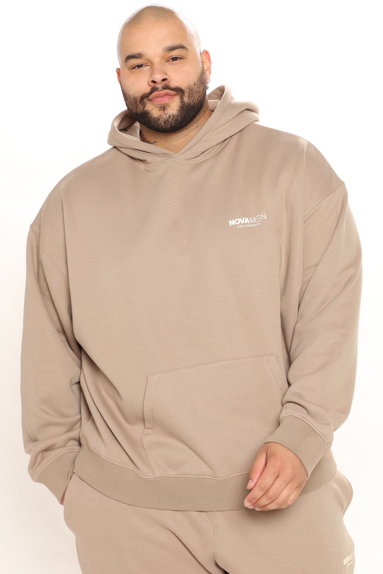 Tyson Everyday Oversized Hoodie - Taupe
