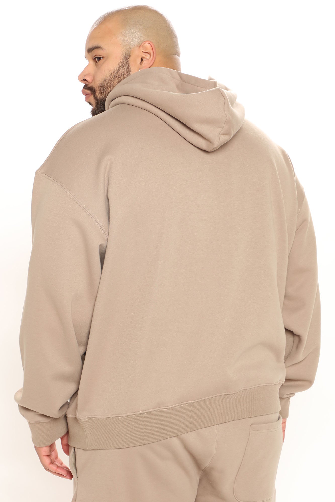 Tyson Everyday Oversized Hoodie - Taupe