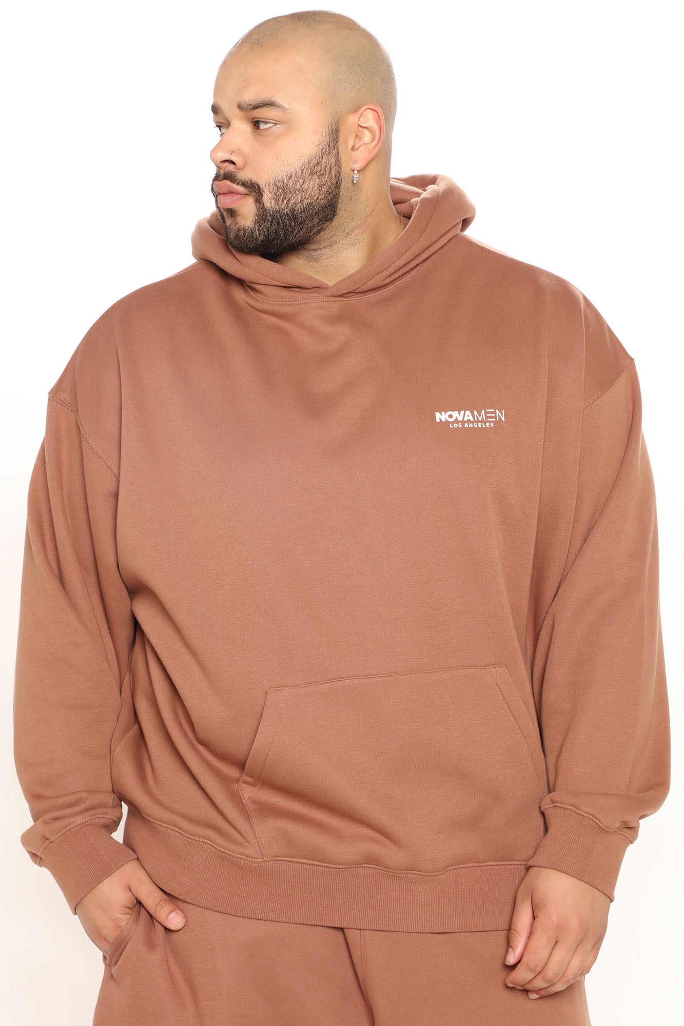 Tyson Everyday Oversized Hoodie - Chocolate