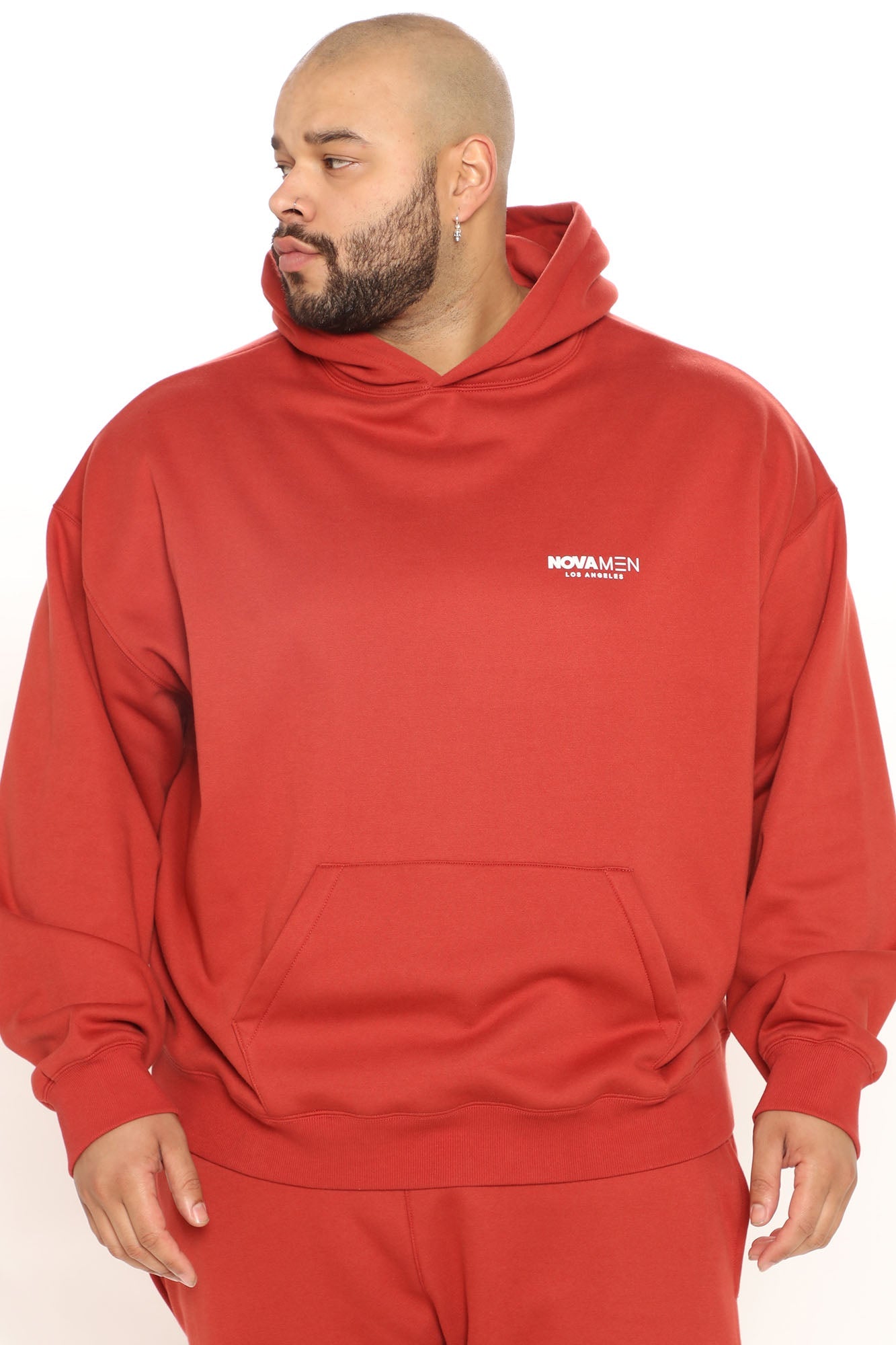 Tyson Everyday Oversized Hoodie - Burgundy