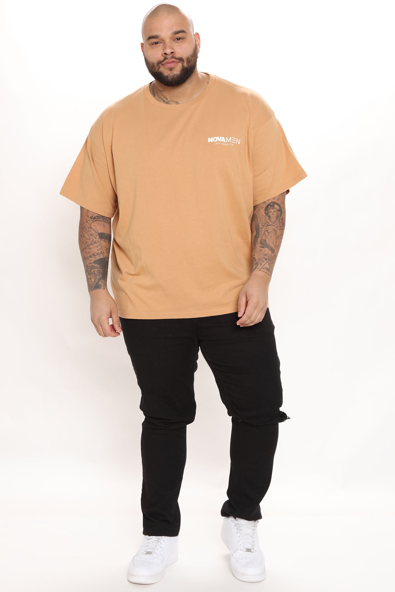 Novamen Short Sleeve Tee - Caffe