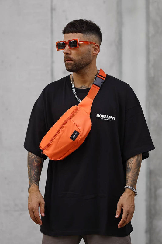 Novamen Sling Crossbody Bag - Orange