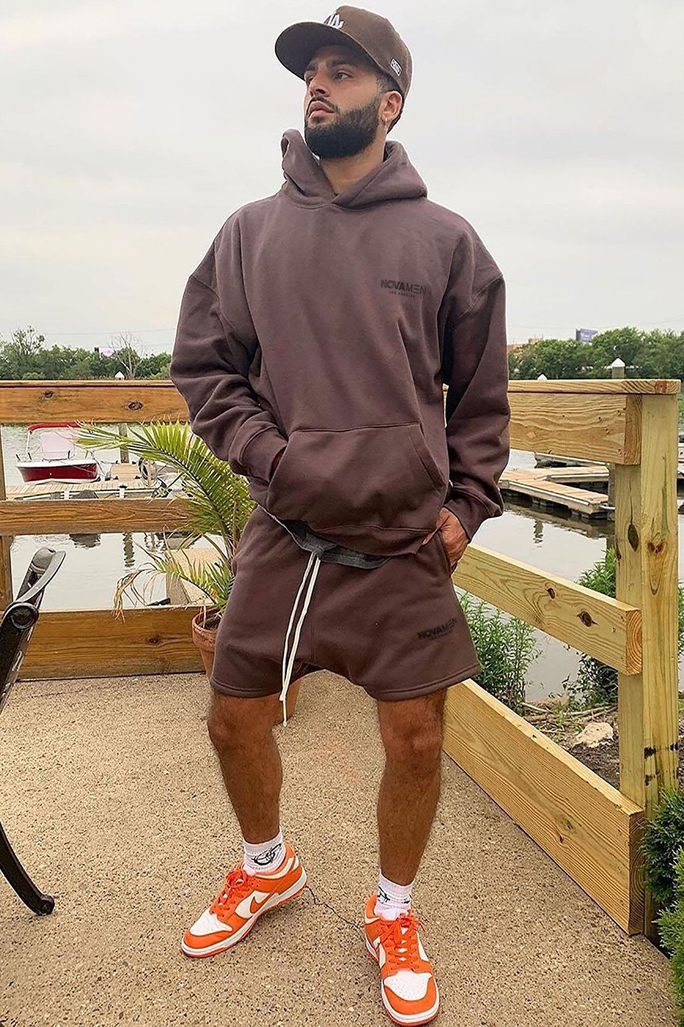 Tyson Everyday Oversized Hoodie - Brown
