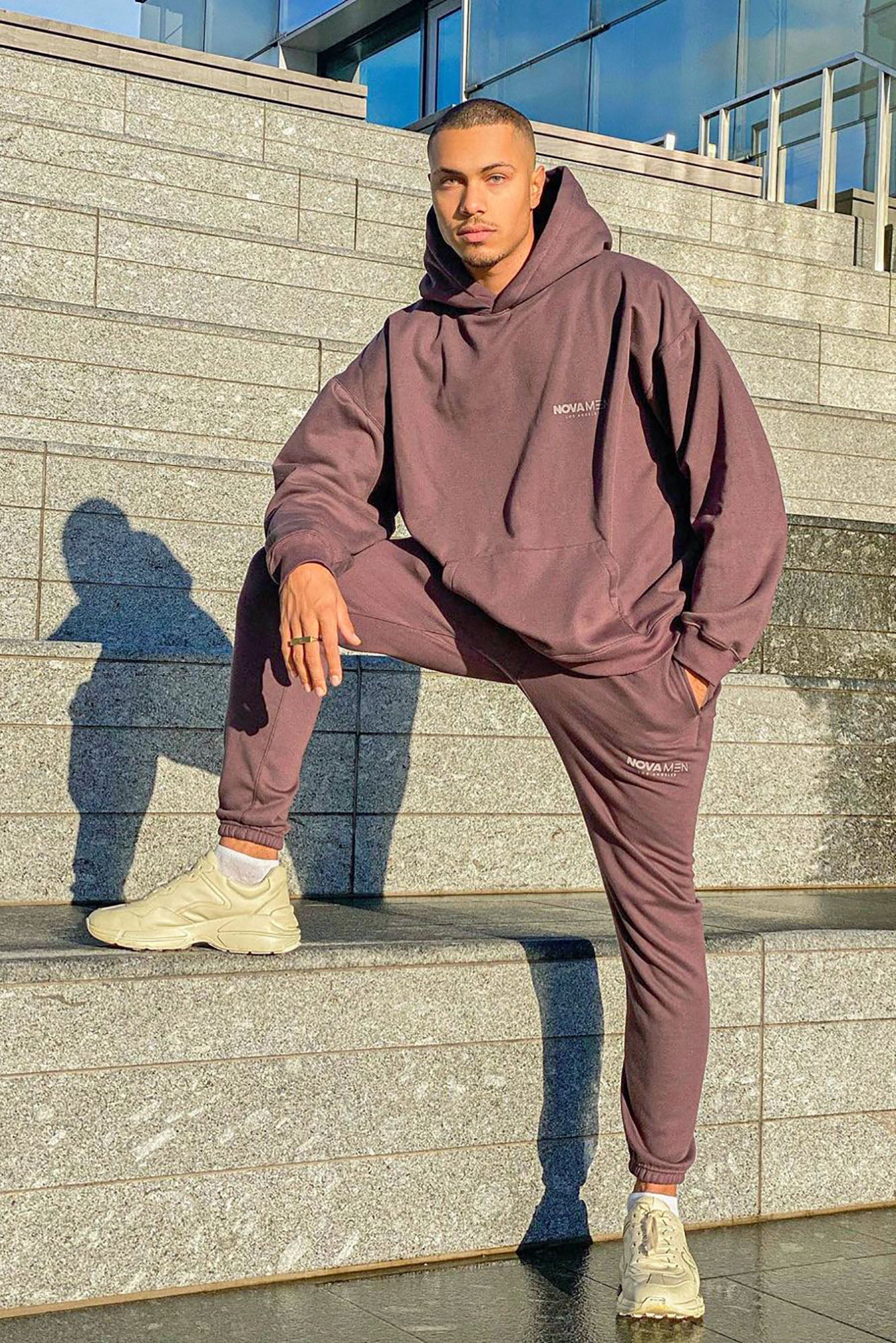 Tyson Everyday Oversized Hoodie - Brown