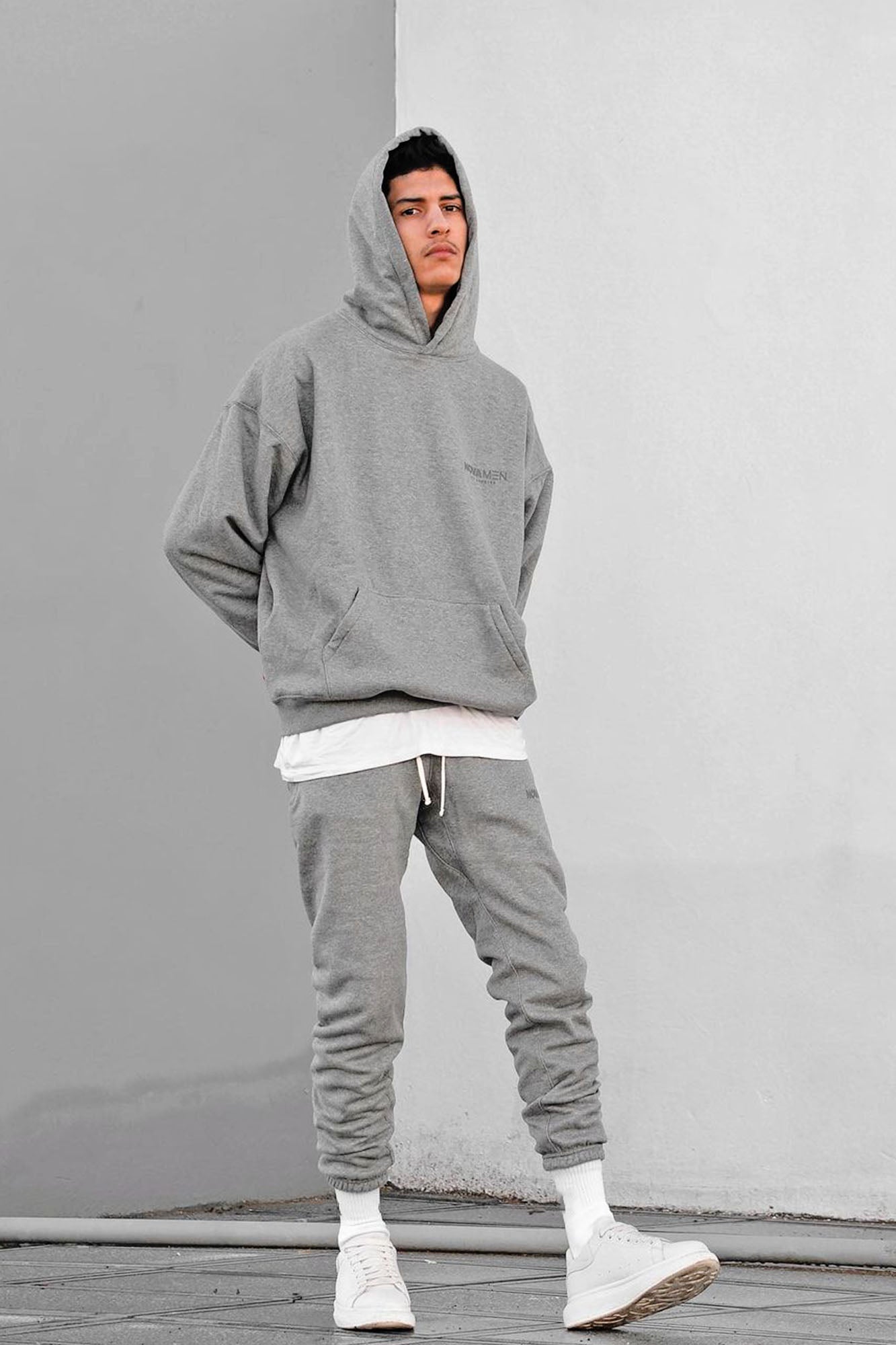 Tyson Everyday Oversized Hoodie - Heather Grey