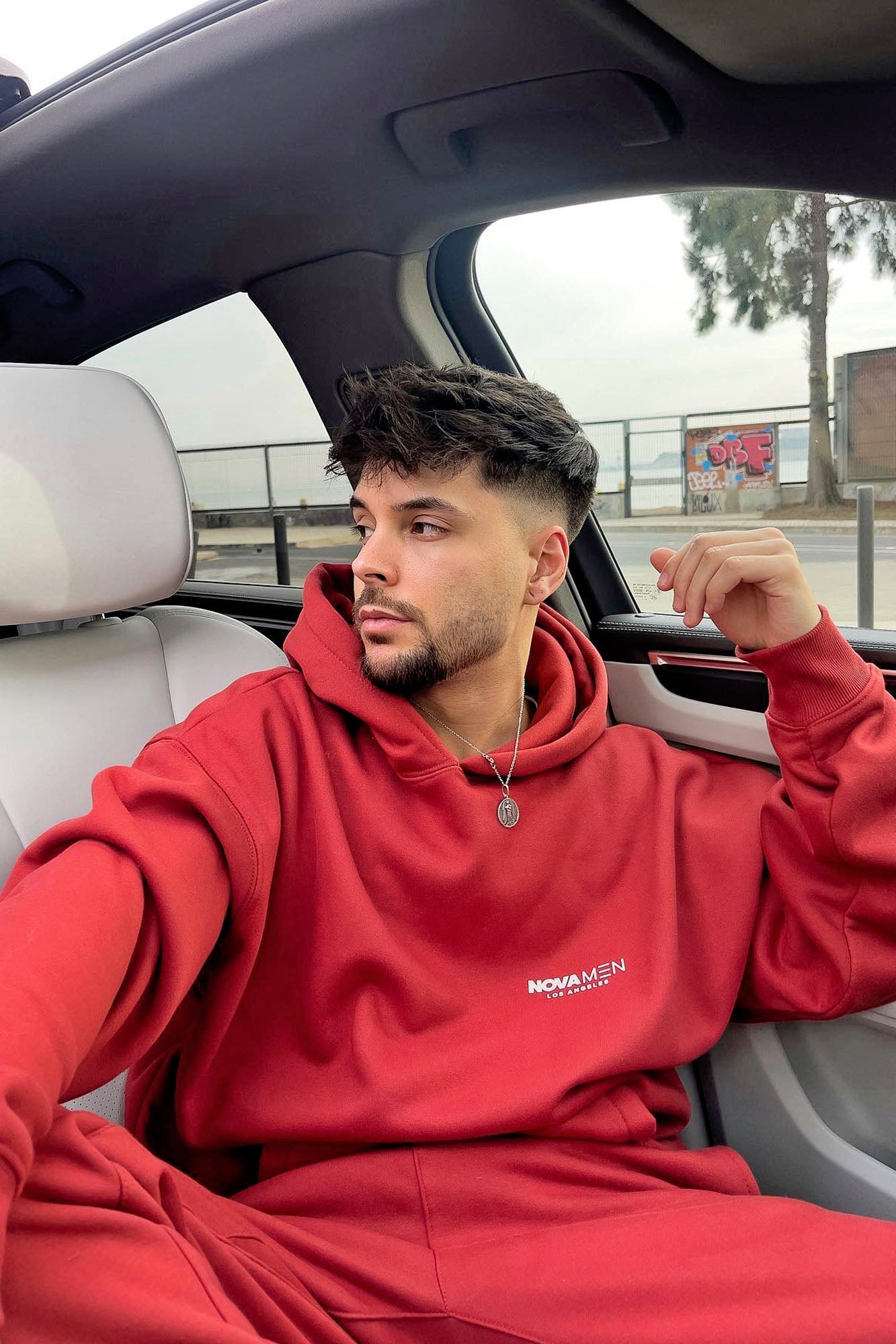Tyson Everyday Oversized Hoodie - Burgundy