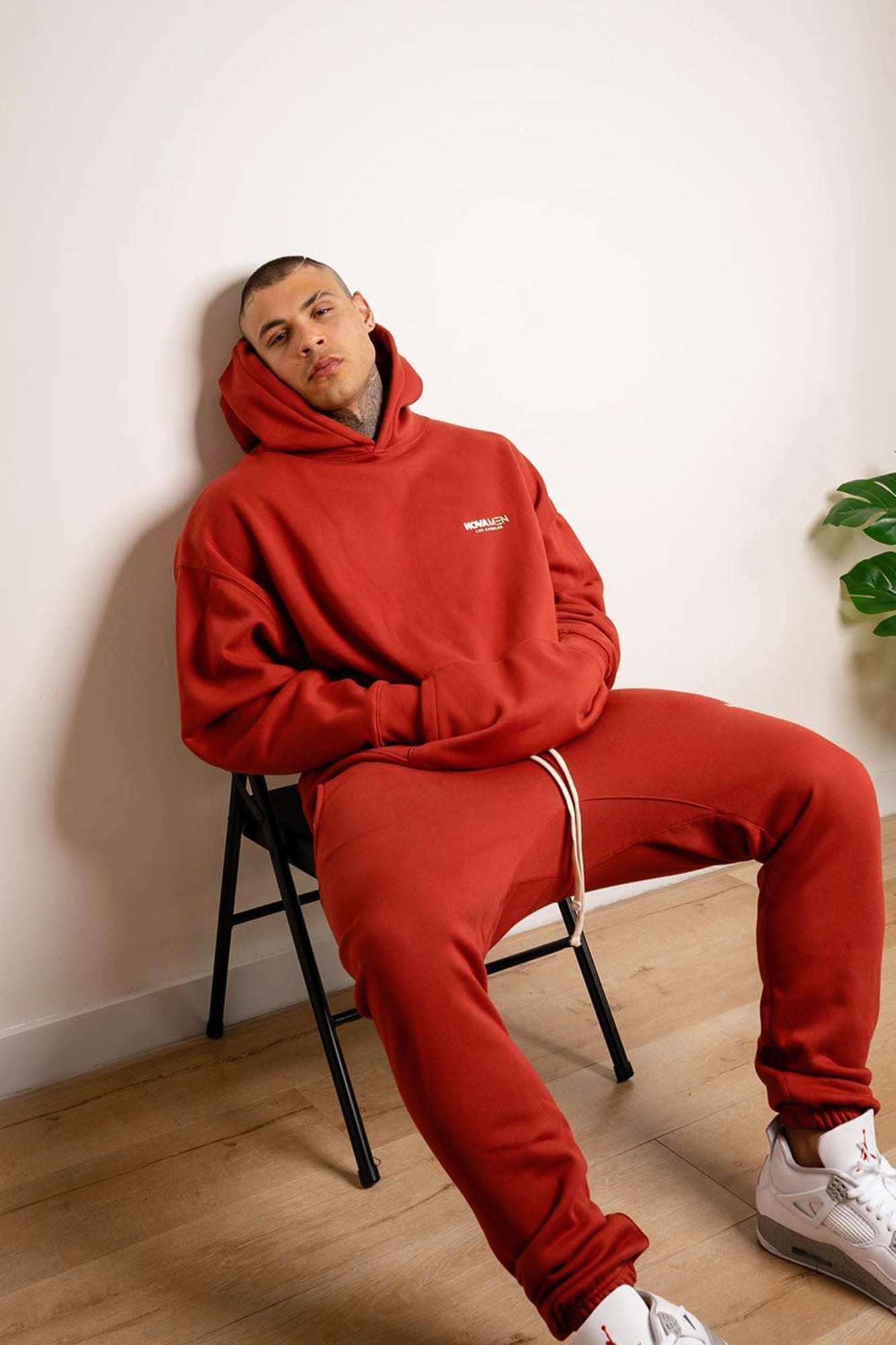 Tyson Everyday Oversized Hoodie - Burgundy