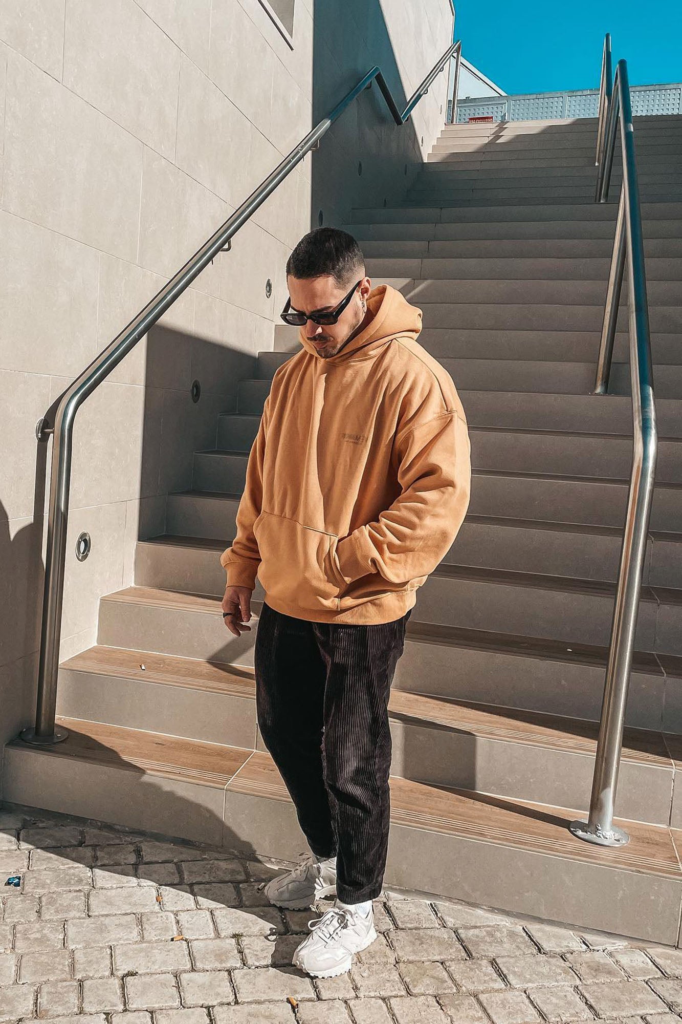 Tyson Everyday Oversized Hoodie - Caffe