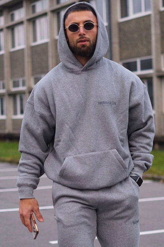 Tyson Everyday Oversized Hoodie - Heather Grey