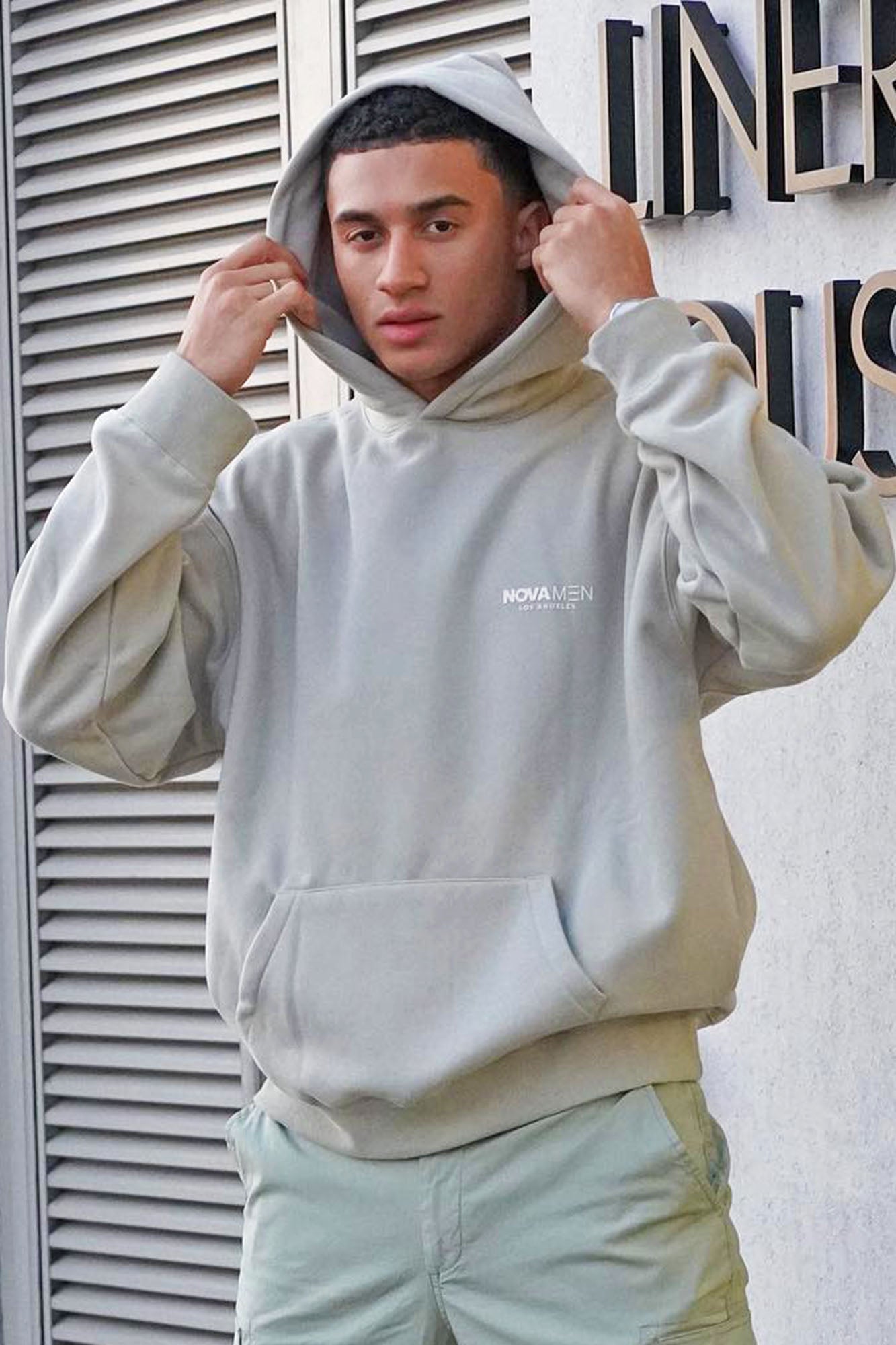 Tyson Everyday Oversized Hoodie - Sage